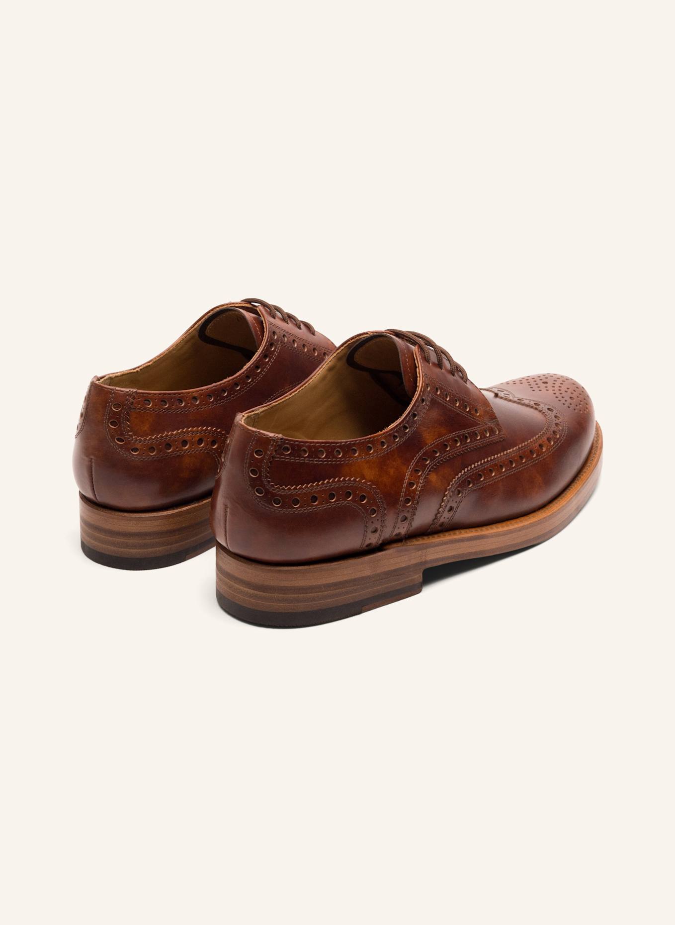 HEINRICH DINKELACKER Schnürer RIO FULL-BROGUE TC: BRAUN