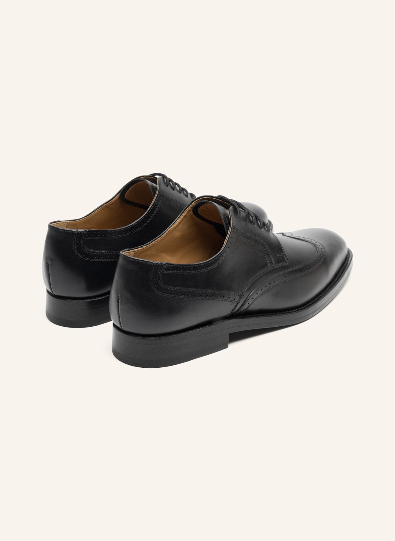 HEINRICH DINKELACKER Schnürer LUZERN FULL-BROGUE BC: SCHWARZ