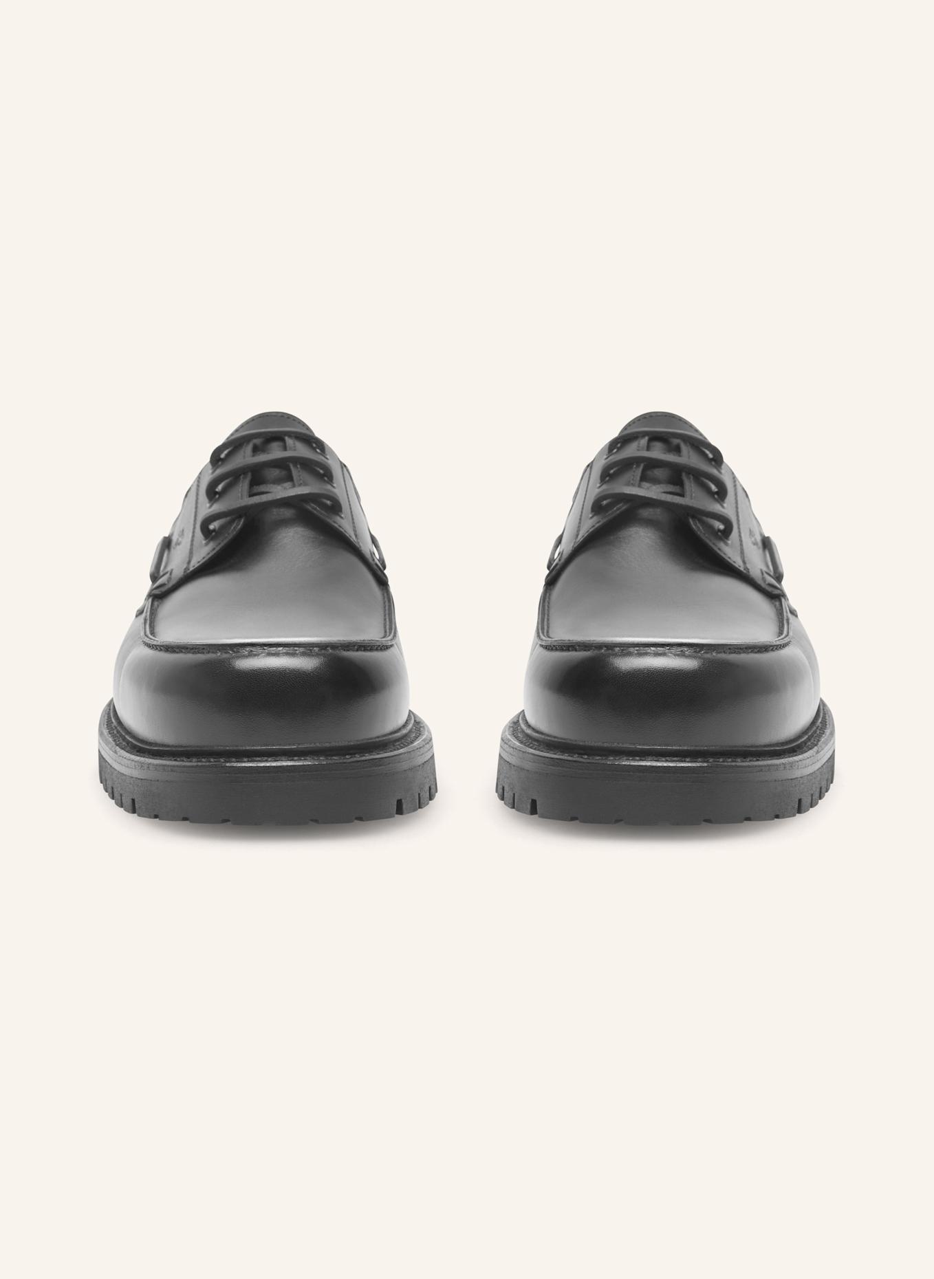 HEINRICH DINKELACKER Bootsschuh MIAMI PLAIN BC: SCHWARZ