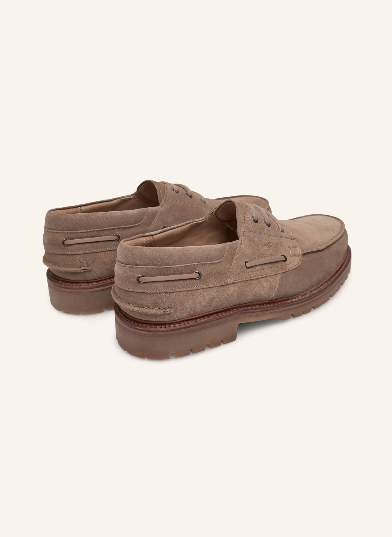 HEINRICH DINKELACKER Bootsschuh MIAMI PLAIN V: BEIGE