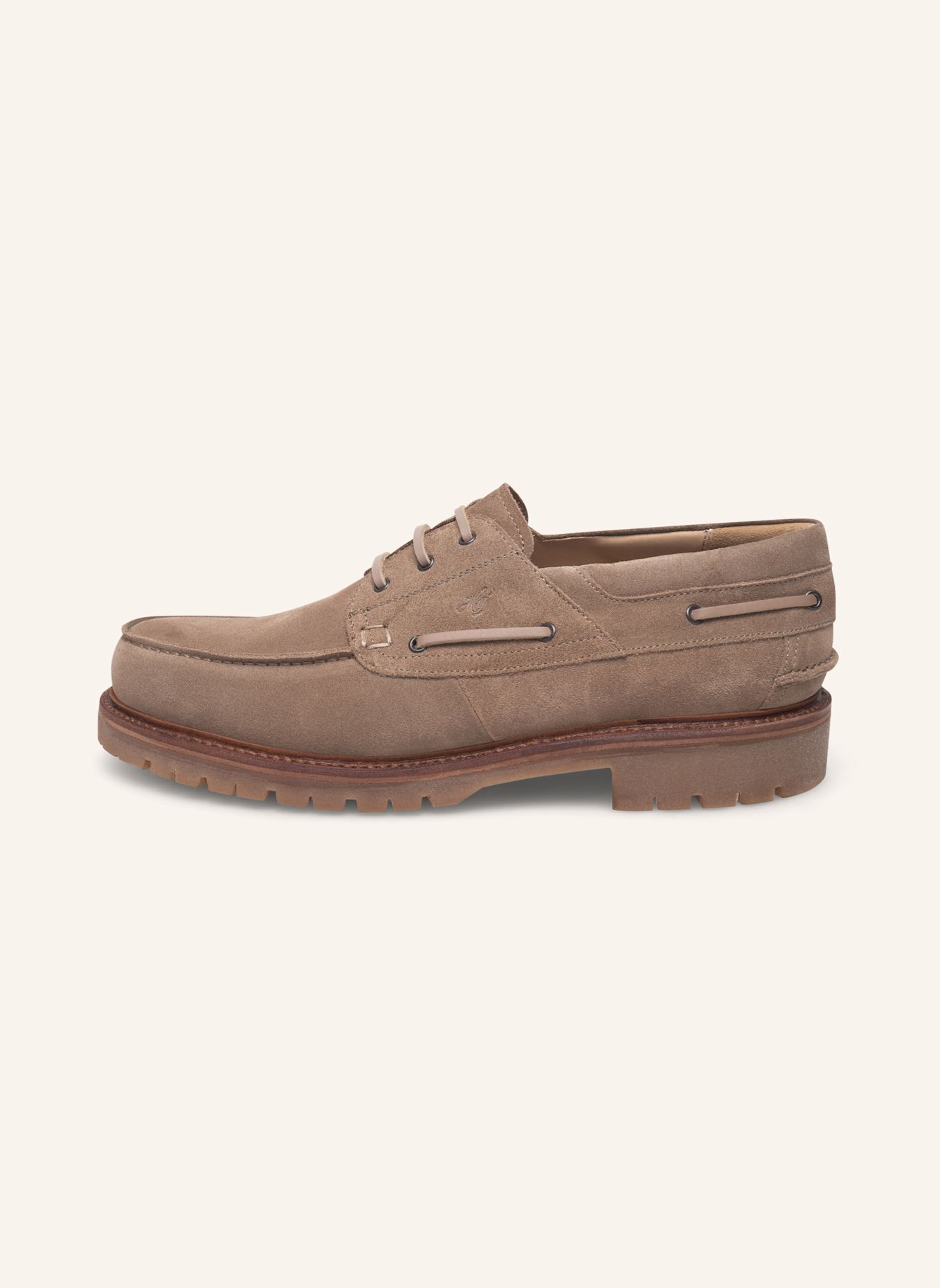HEINRICH DINKELACKER Bootsschuh MIAMI PLAIN V: BEIGE