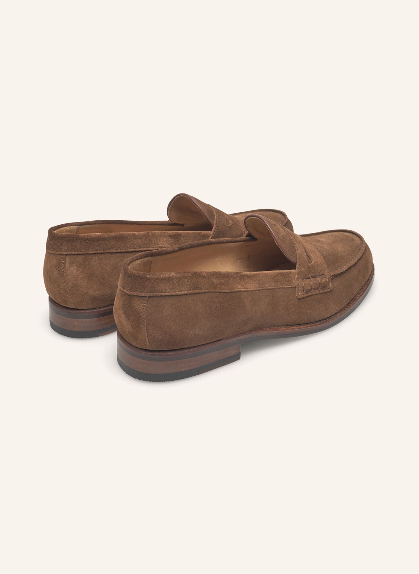 HEINRICH DINKELACKER Loafer WIEN PLAIN V: BRAUN