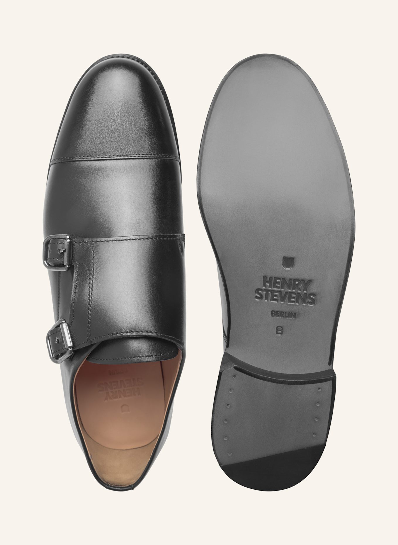 Henry Stevens Klassiker WINSTON CDM: SCHWARZ