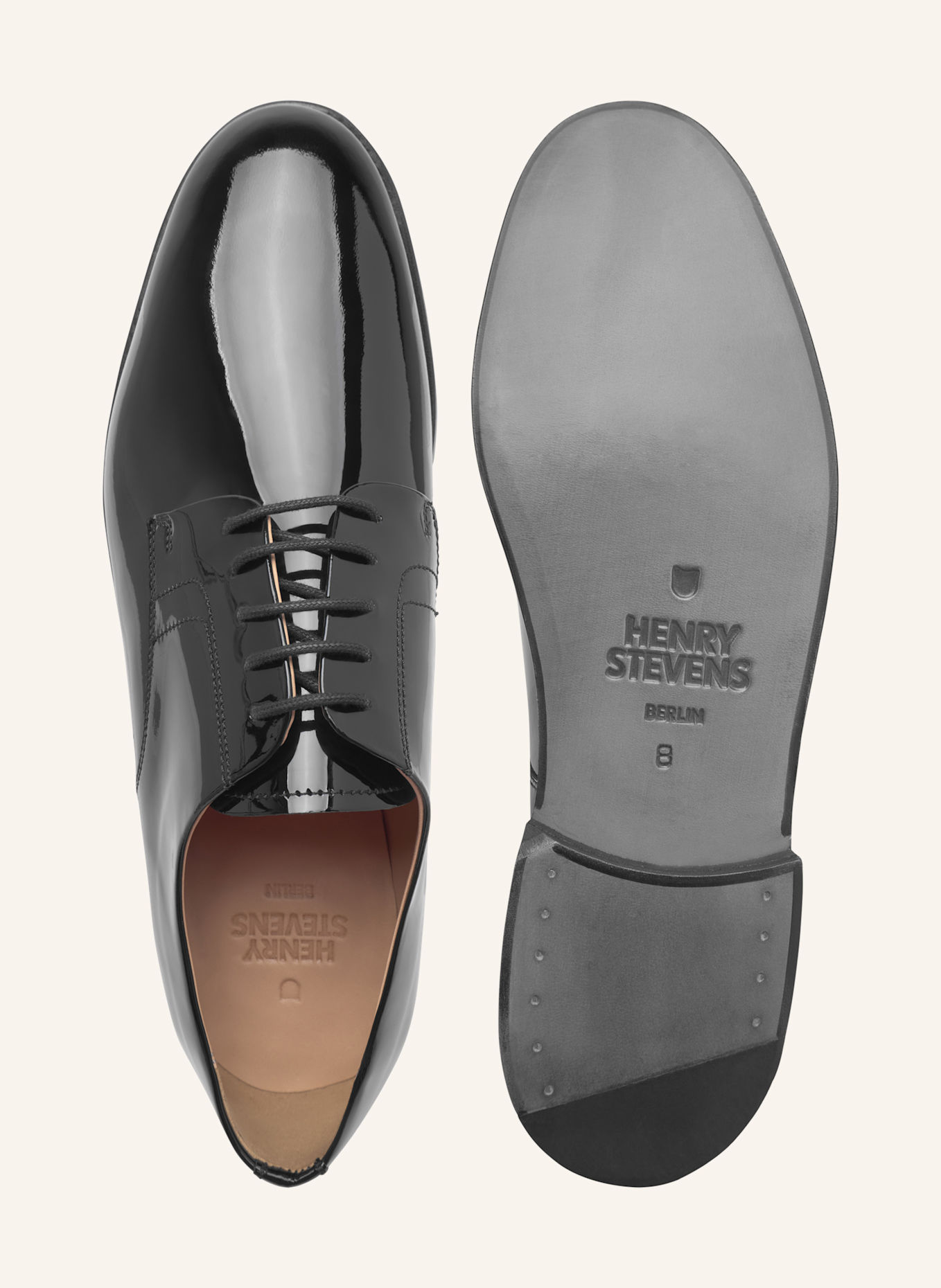 Henry Stevens Klassiker WINSTON PD: SCHWARZ