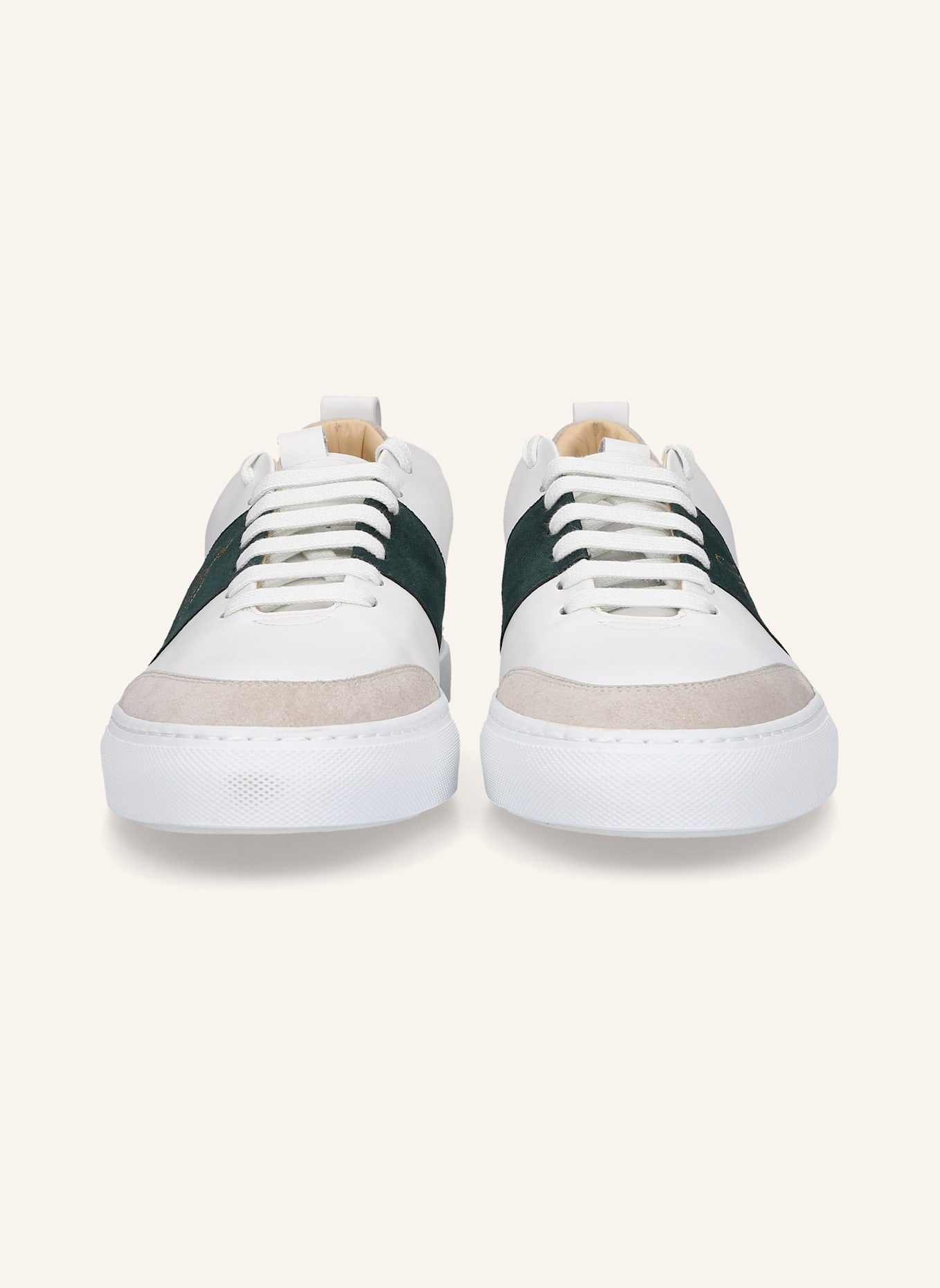 HEINRICH DINKELACKER Sneaker TURIN TENNIS SNEAKER NP: WEISS/ PETROL