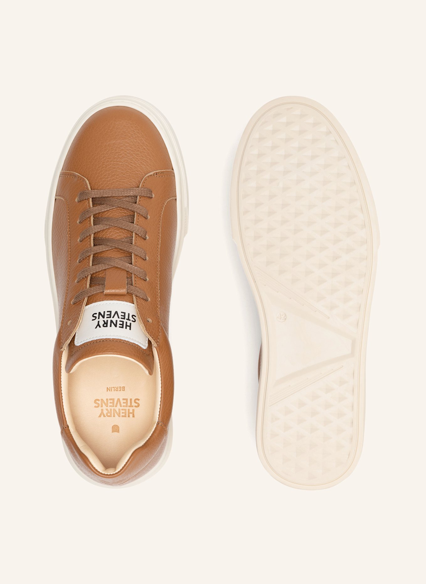 Henry Stevens Sneaker TRAVIS S1: BRAUN