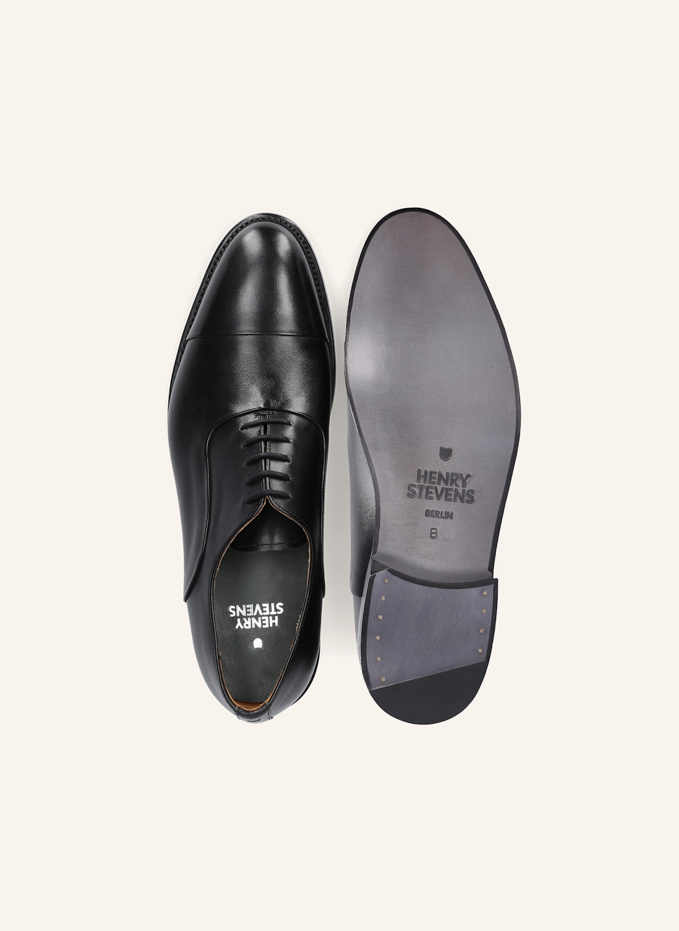 Henry Stevens Klassiker MARSHALL CO1: SCHWARZ