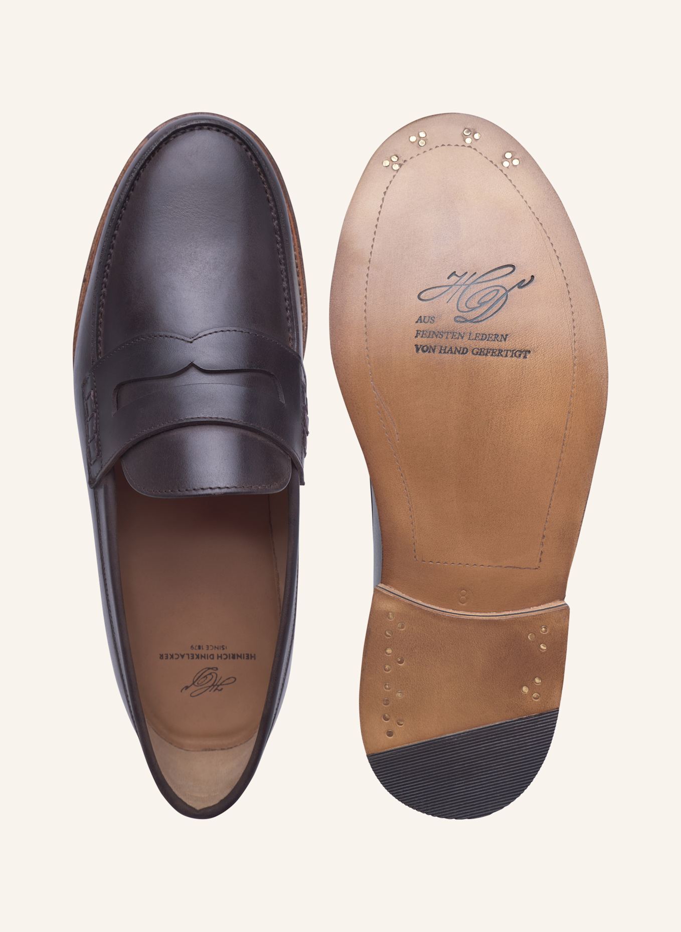 HEINRICH DINKELACKER Loafer JANOSH K PLAIN H: BRAUN