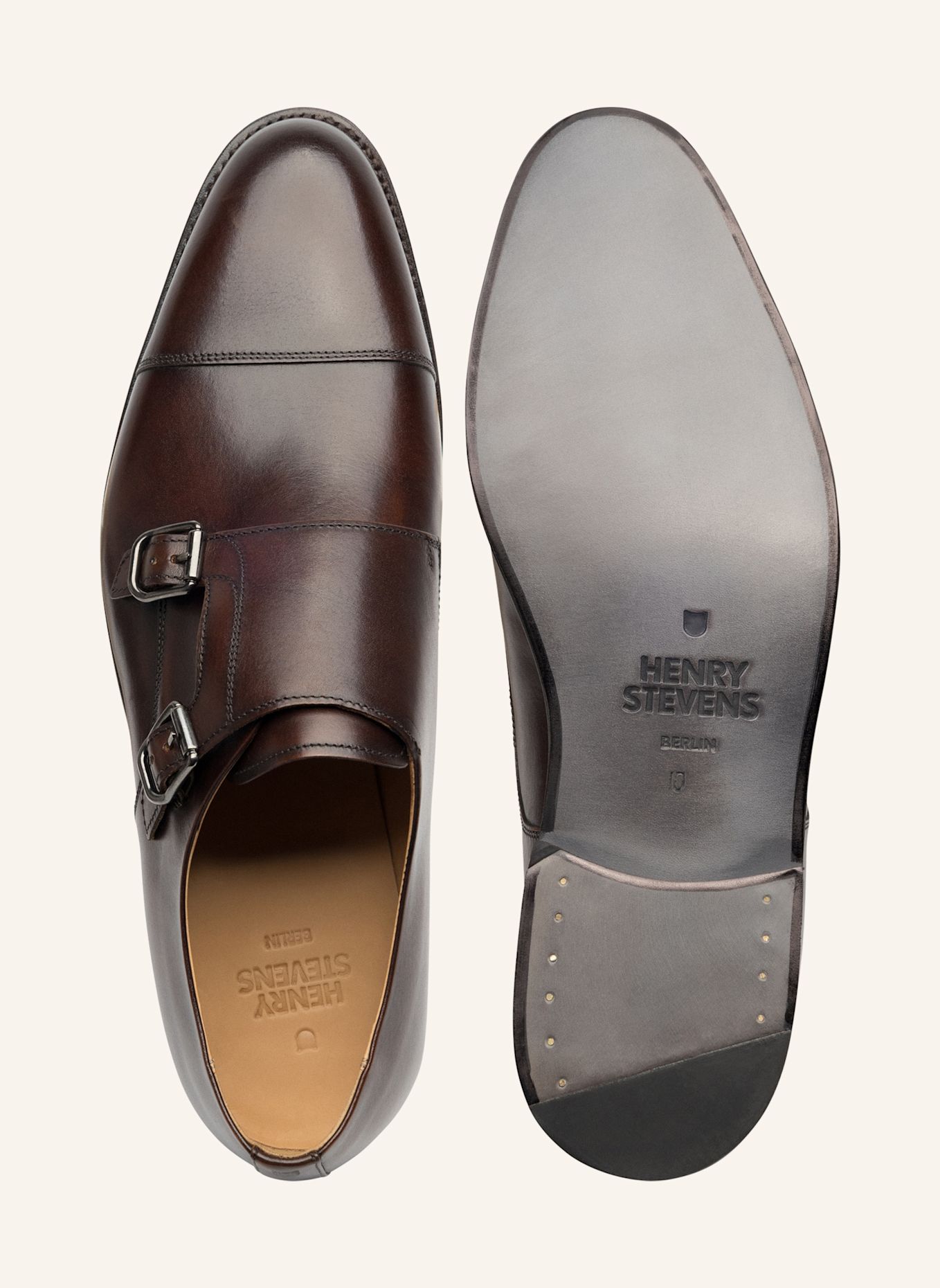 Henry Stevens Slipper MARSHALL CDM: DUNKELBRAUN