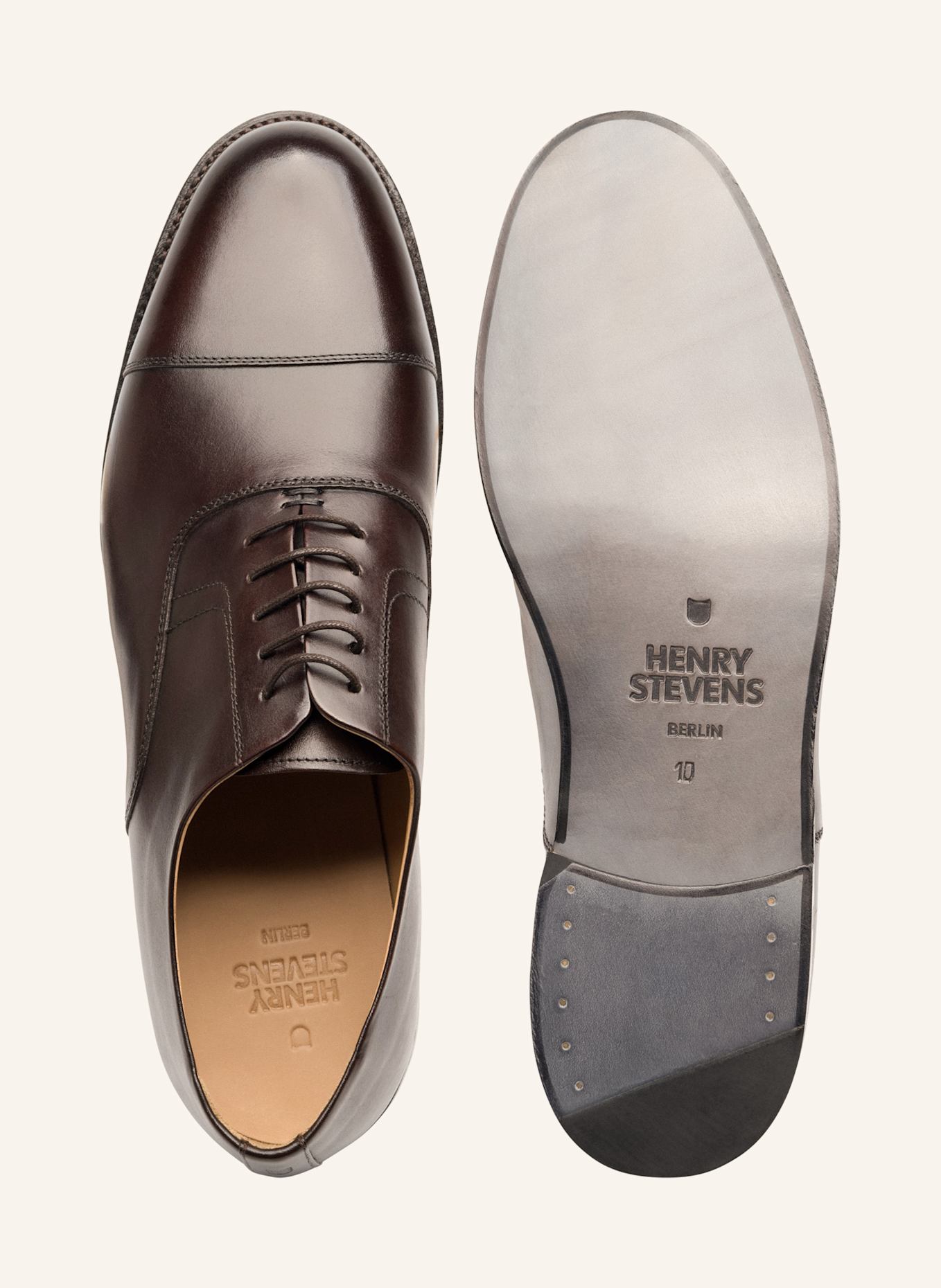 Henry Stevens Schnürer WINSTON CO: DUNKELBRAUN