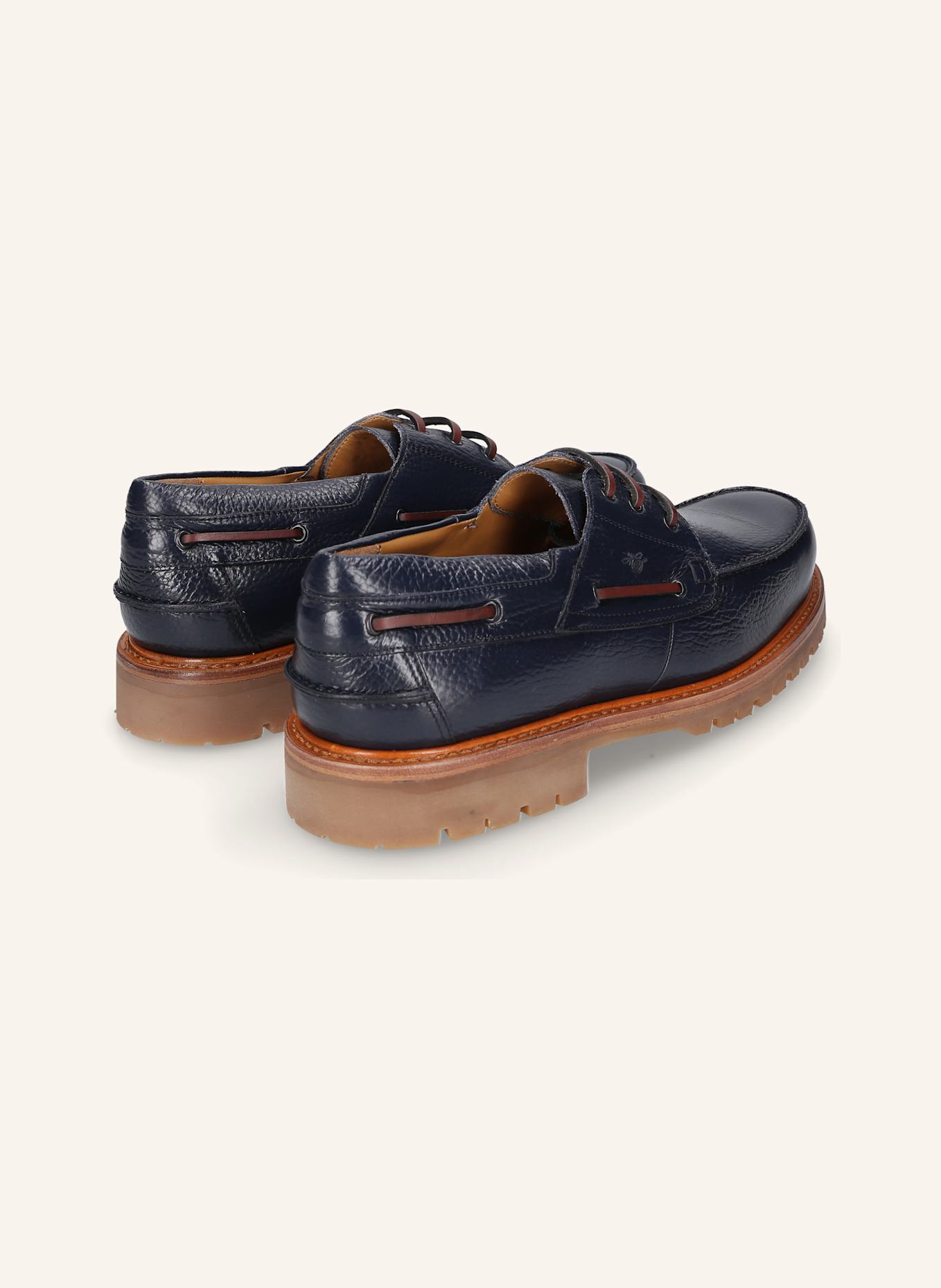 HEINRICH DINKELACKER Bootsschuh MIAMI PLAIN T: BLAU