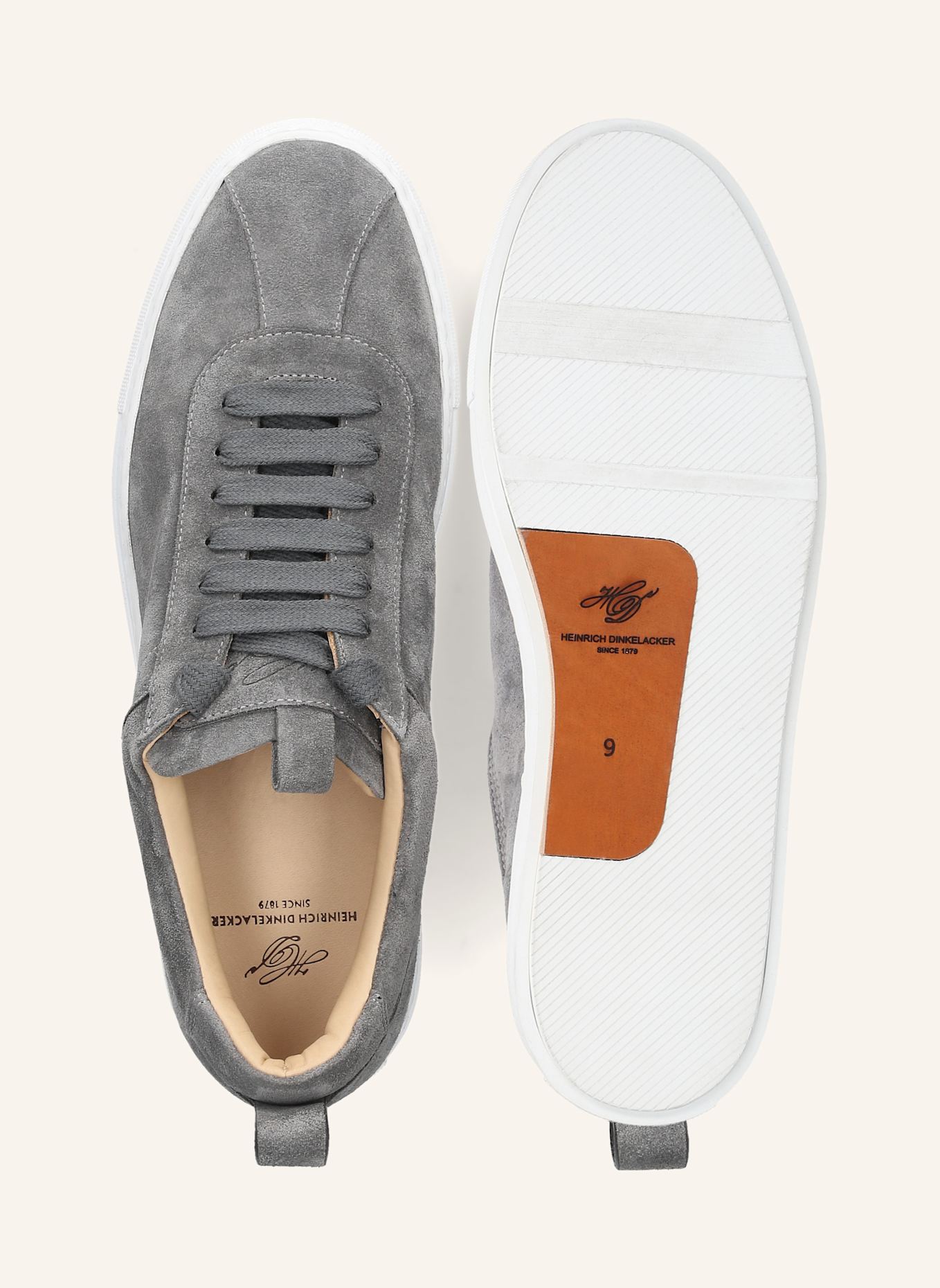 HEINRICH DINKELACKER Sneaker TURIN SNEAKER V: GRAU