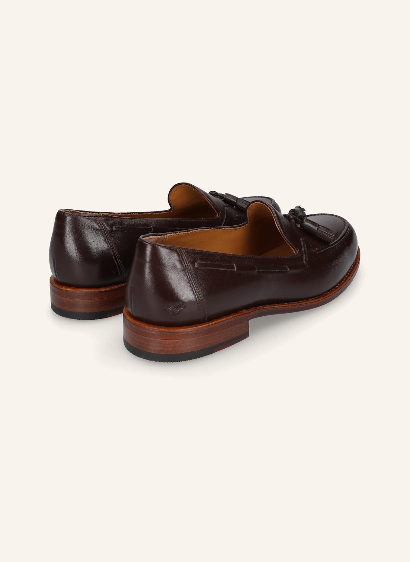 HEINRICH DINKELACKER Loafer WIEN PLAIN TASSEL NP: DUNKELBRAUN