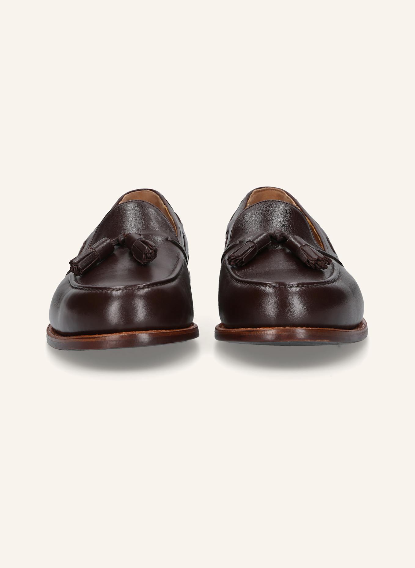 HEINRICH DINKELACKER Loafer WIEN PLAIN TASSEL NP: DUNKELBRAUN