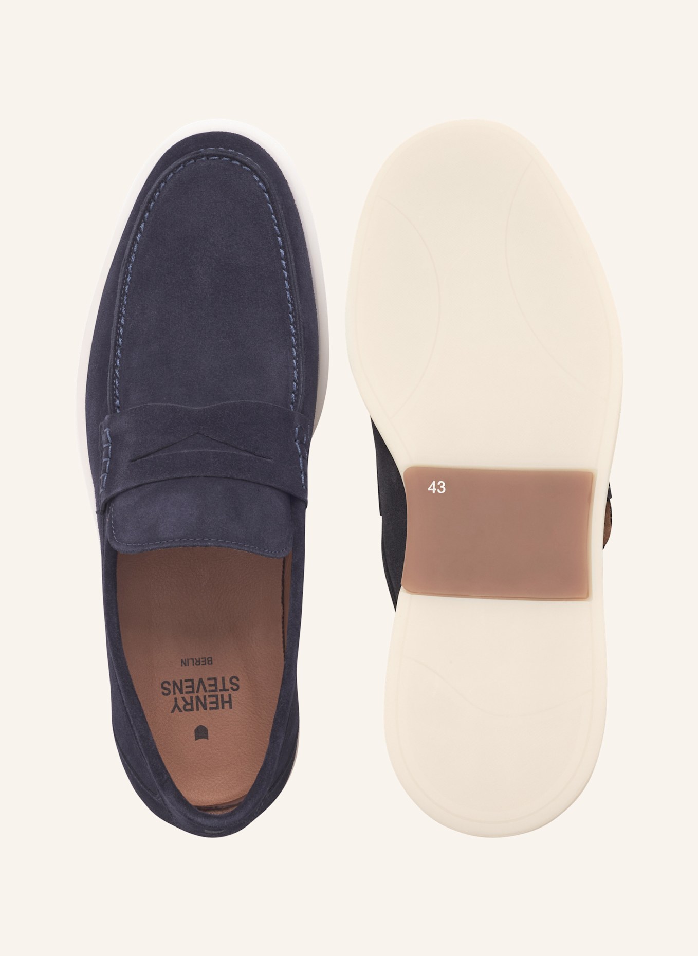 Henry Stevens Loafer ELIA PL1: BLAU
