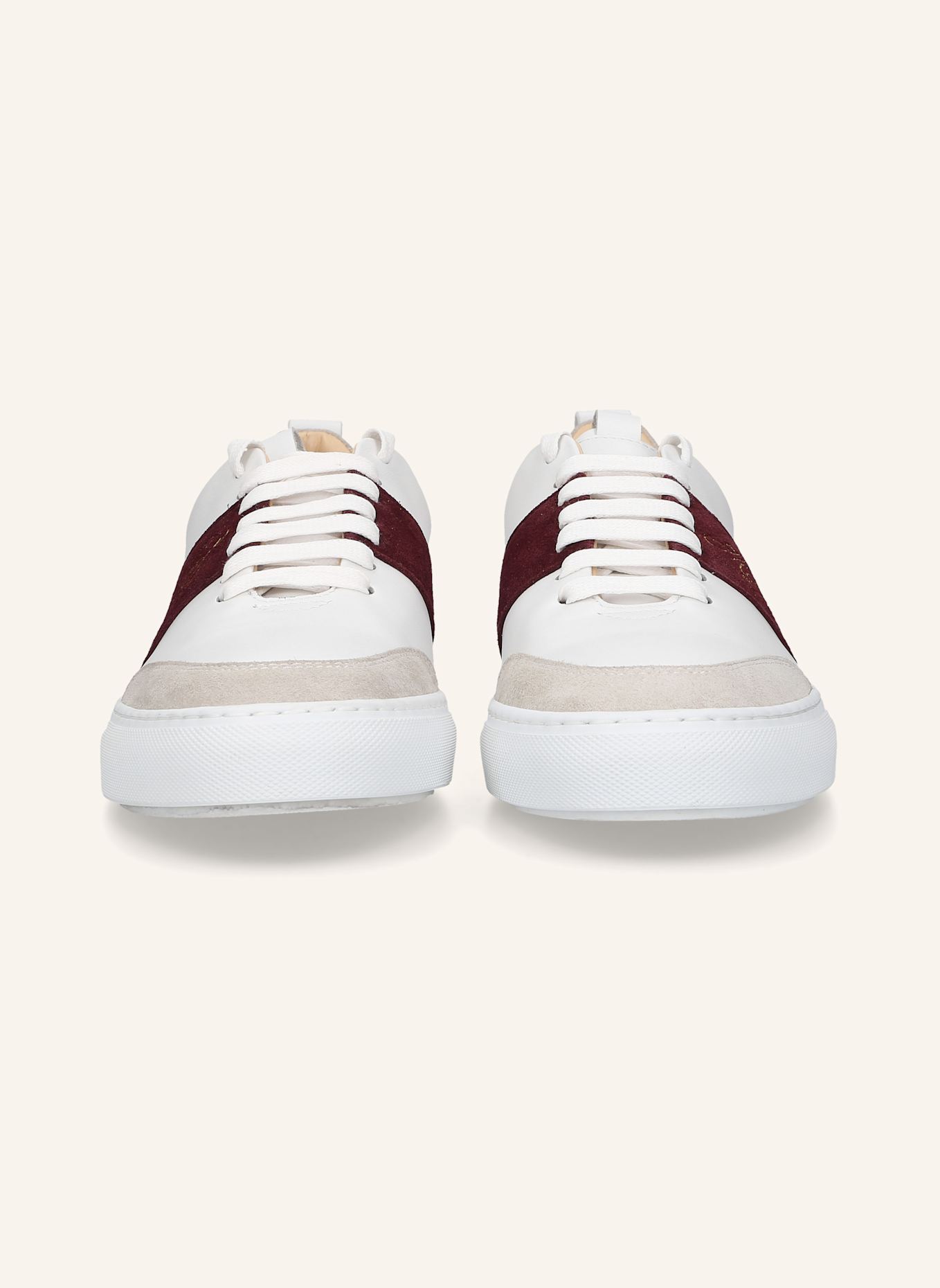 HEINRICH DINKELACKER Sneaker TURIN TENNIS SNEAKER NP: SCHWARZ/ ROT