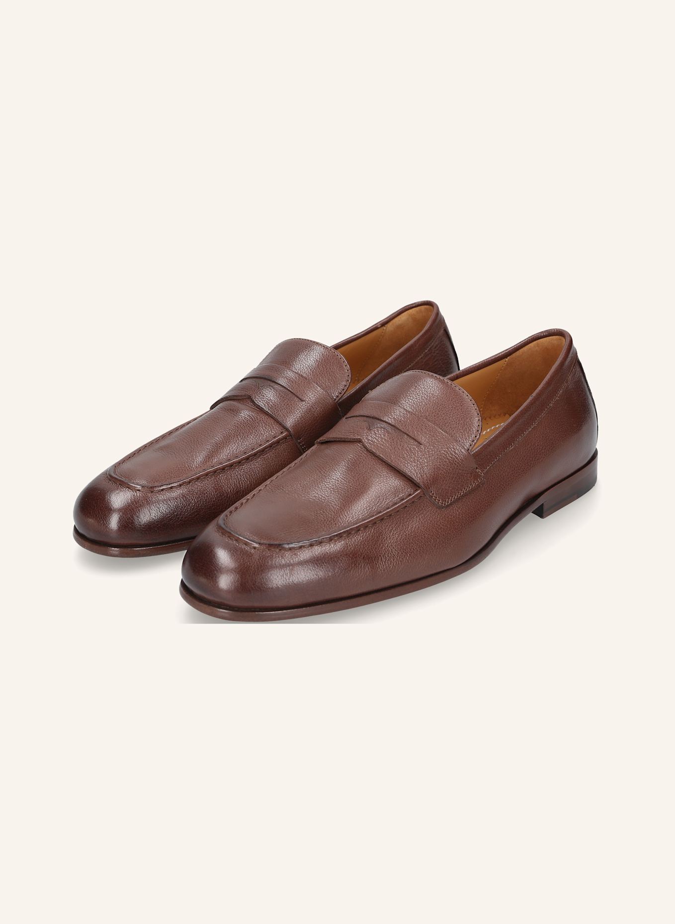 HEINRICH DINKELACKER Loafer AMALFI PLAIN W: DUNKELBRAUN