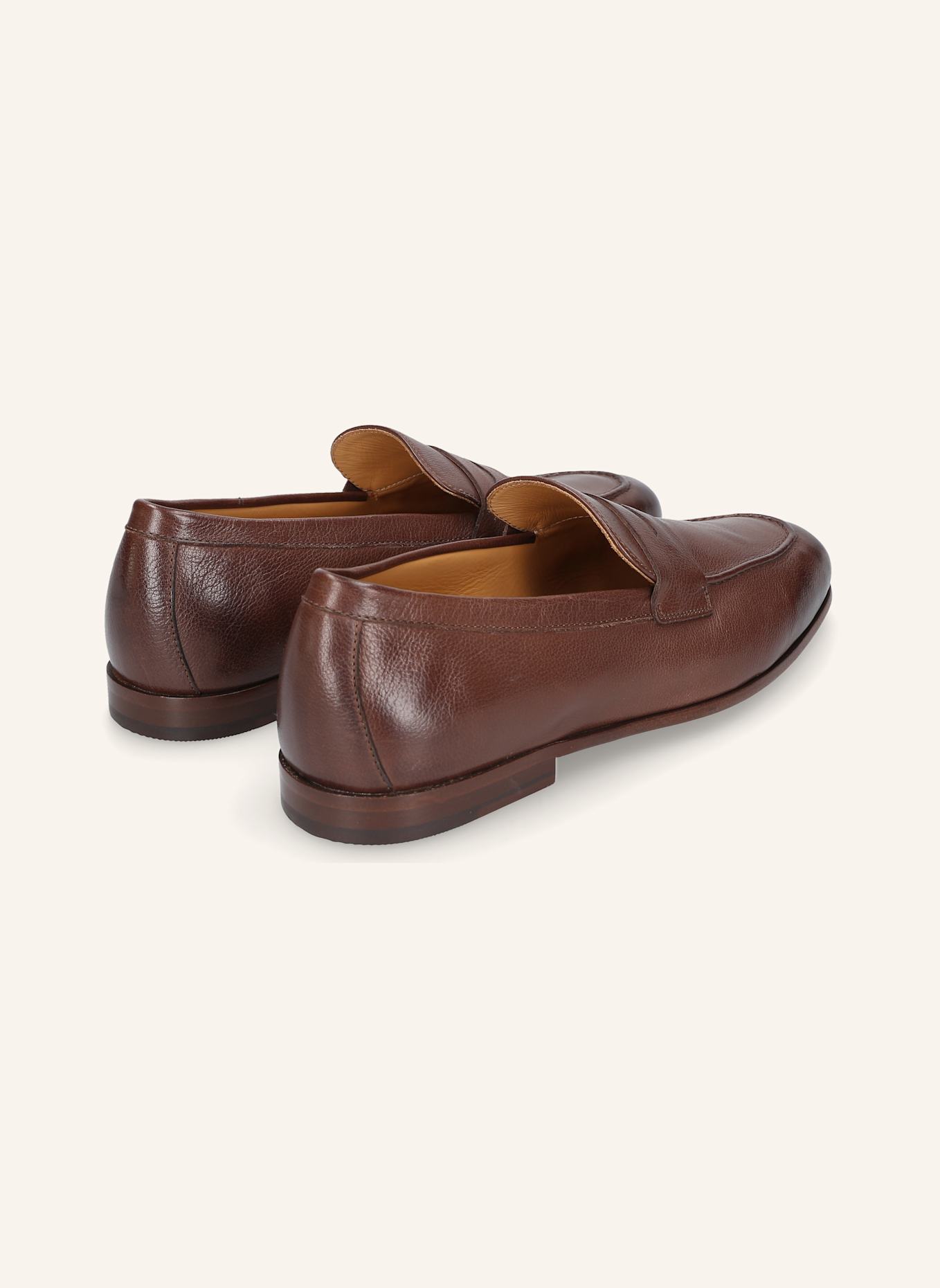 HEINRICH DINKELACKER Loafer AMALFI PLAIN W: DUNKELBRAUN