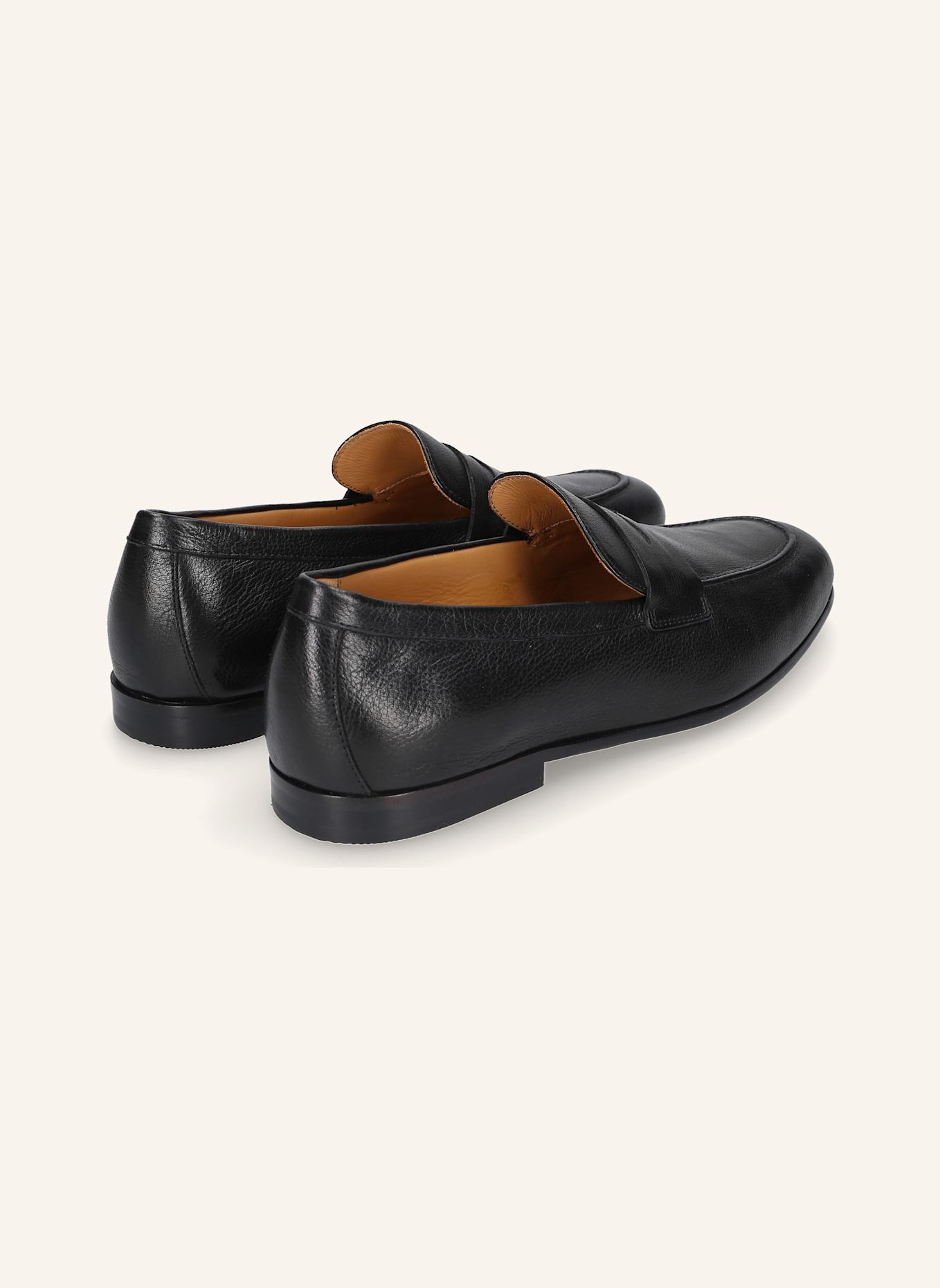 HEINRICH DINKELACKER Loafer AMALFI PLAIN W: SCHWARZ