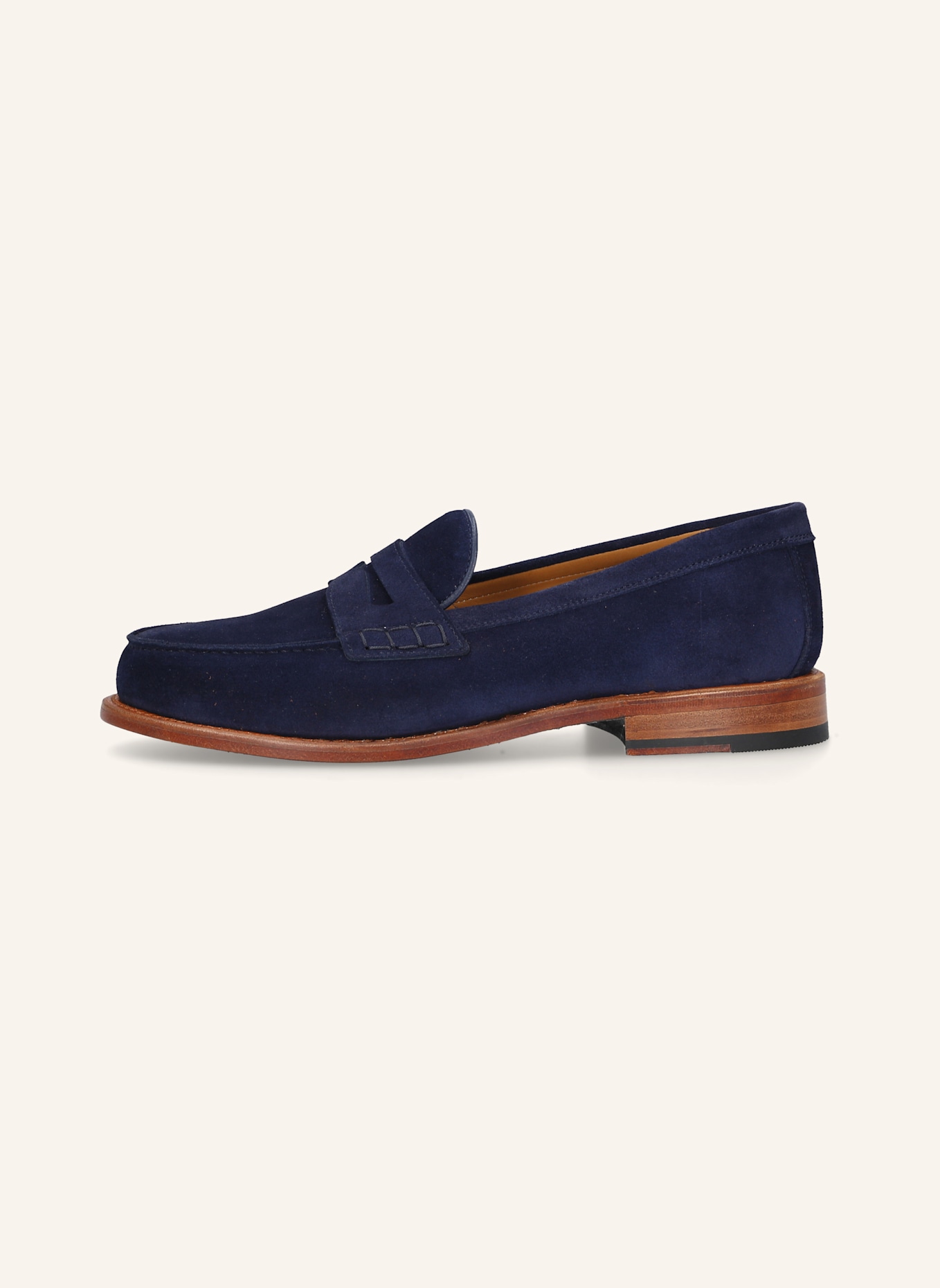 HEINRICH DINKELACKER Loafer WIEN PLAIN V: BLAU
