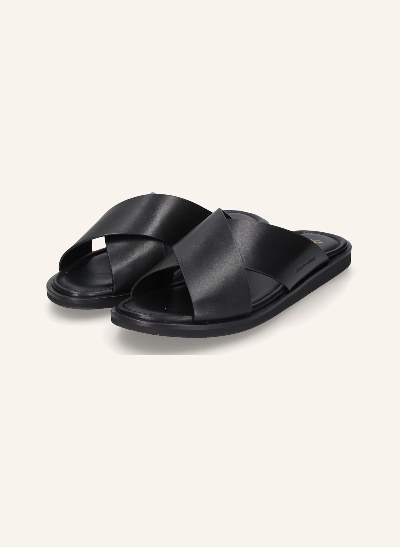 HEINRICH DINKELACKER Sandale GARDA KREUZSANDALE VC: SCHWARZ