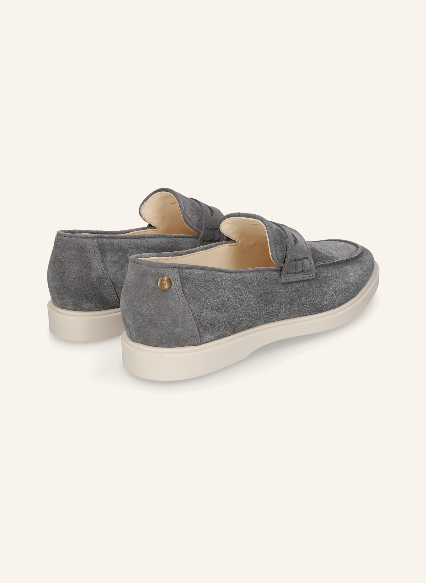 HEINRICH DINKELACKER Loafer GENUA PENNY LOAFER V: GRAU