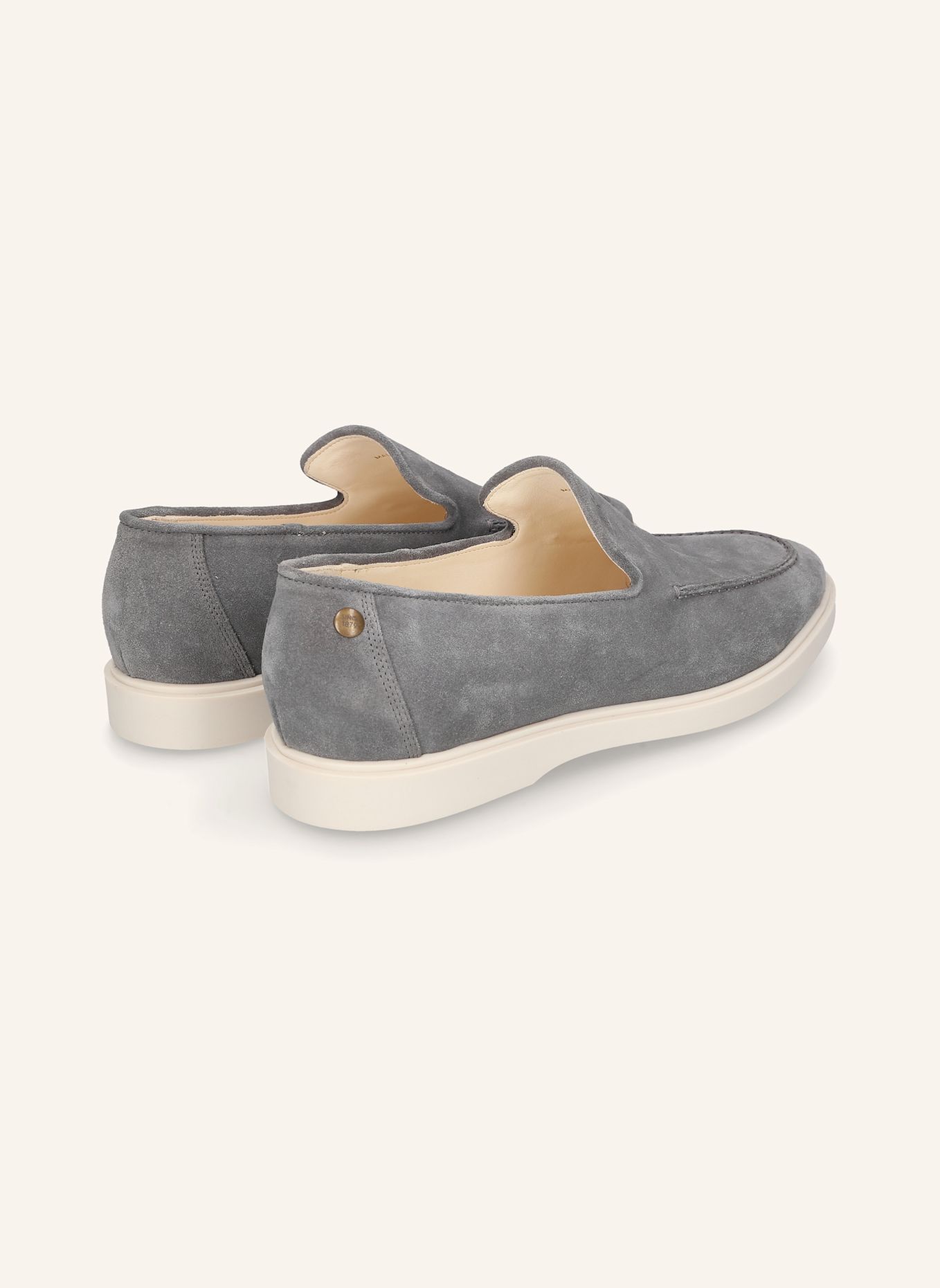 HEINRICH DINKELACKER Loafer GENUA PLAIN LOAFER V: GRAU