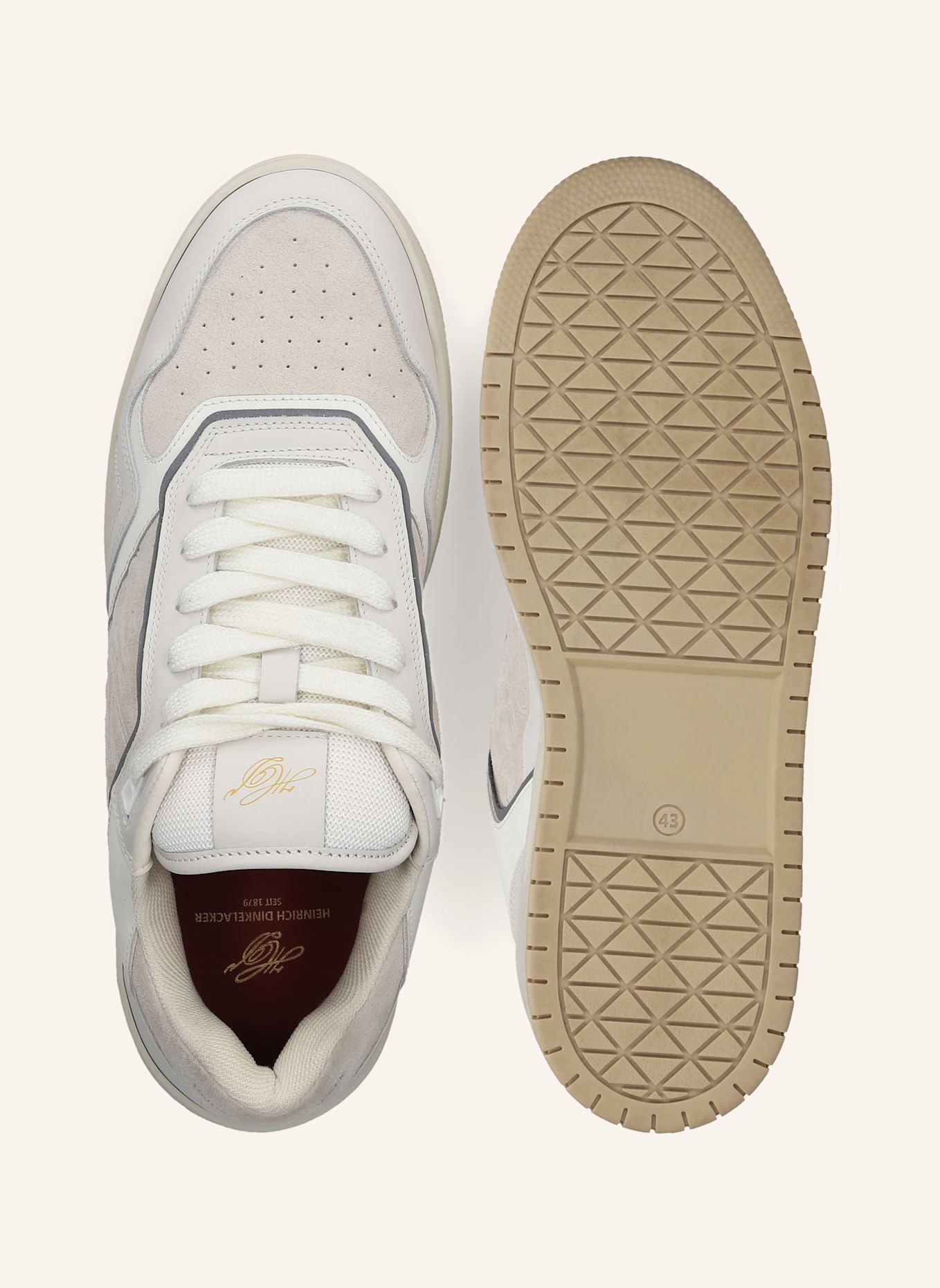 HEINRICH DINKELACKER Sneaker LOS ANGELES SNEAKER CL: WEISS