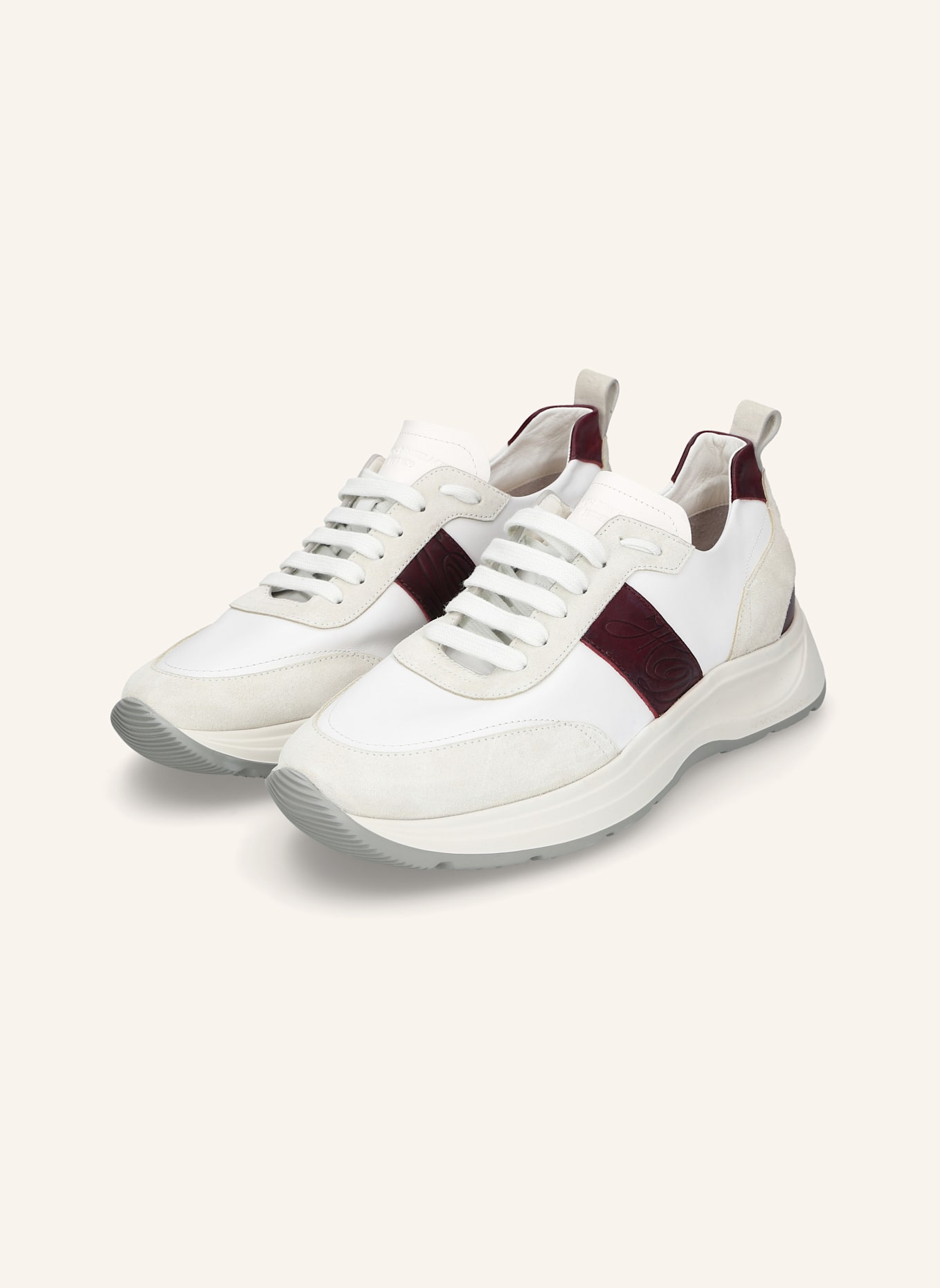 HEINRICH DINKELACKER Sneaker TORONTO SNEAKER CL: SCHWARZ/ ROT