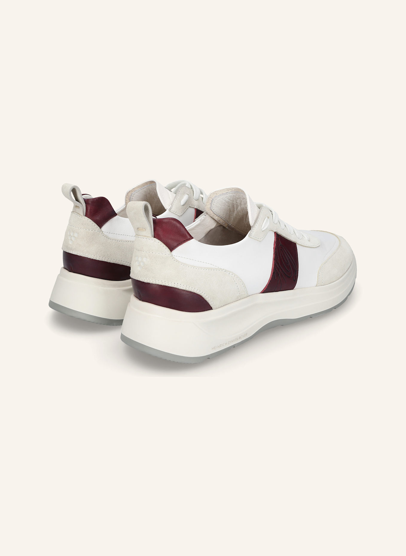 HEINRICH DINKELACKER Sneaker TORONTO SNEAKER CL: SCHWARZ/ ROT