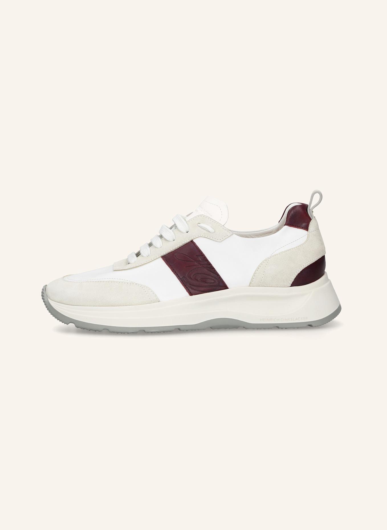 HEINRICH DINKELACKER Sneaker TORONTO SNEAKER CL: SCHWARZ/ ROT
