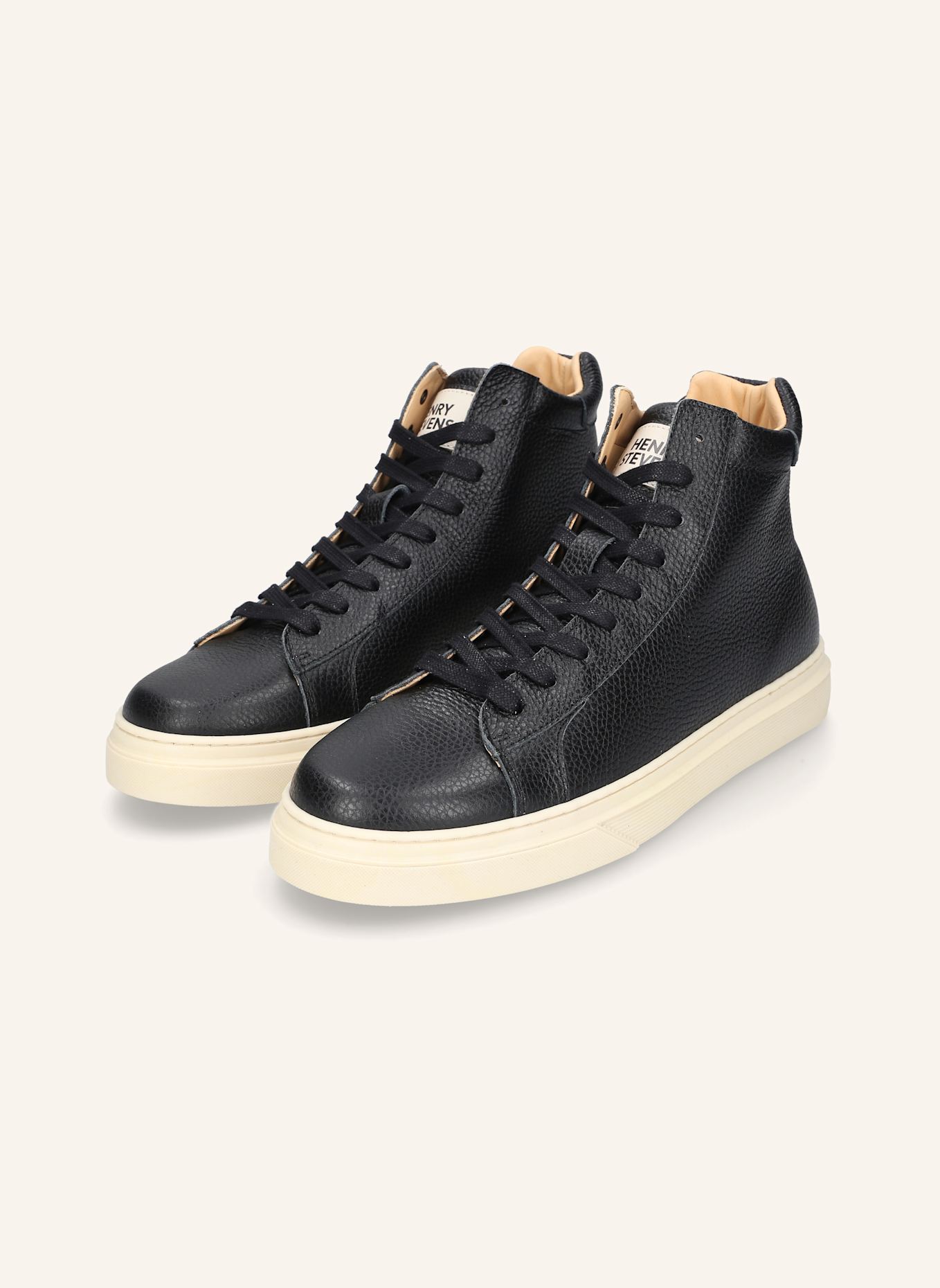Henry Stevens Sneaker TRAVIS MTS: SCHWARZ/ WEISS
