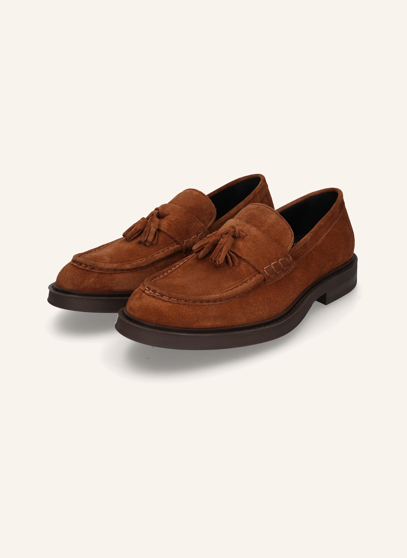 HEINRICH DINKELACKER Loafer FLORENZ TASSEL V: BRAUN