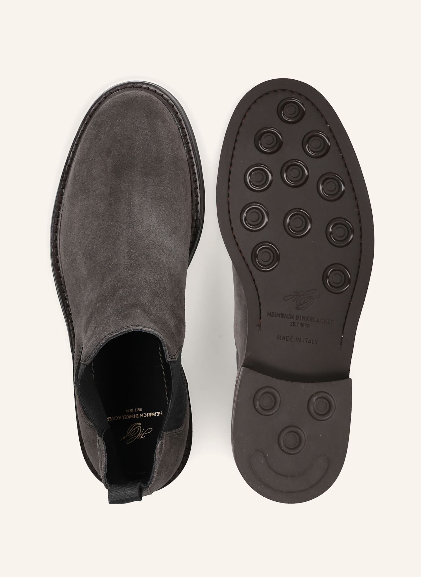 HEINRICH DINKELACKER Chelsea boots FLORENZ CHELSEA BOOT V: DONKERGRIJS