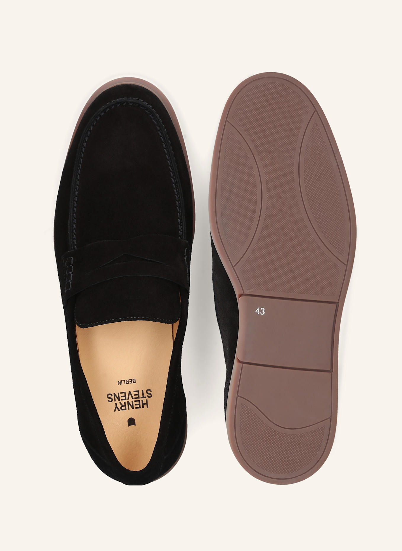 Henry Stevens Loafer ELIA PL2: SCHWARZ