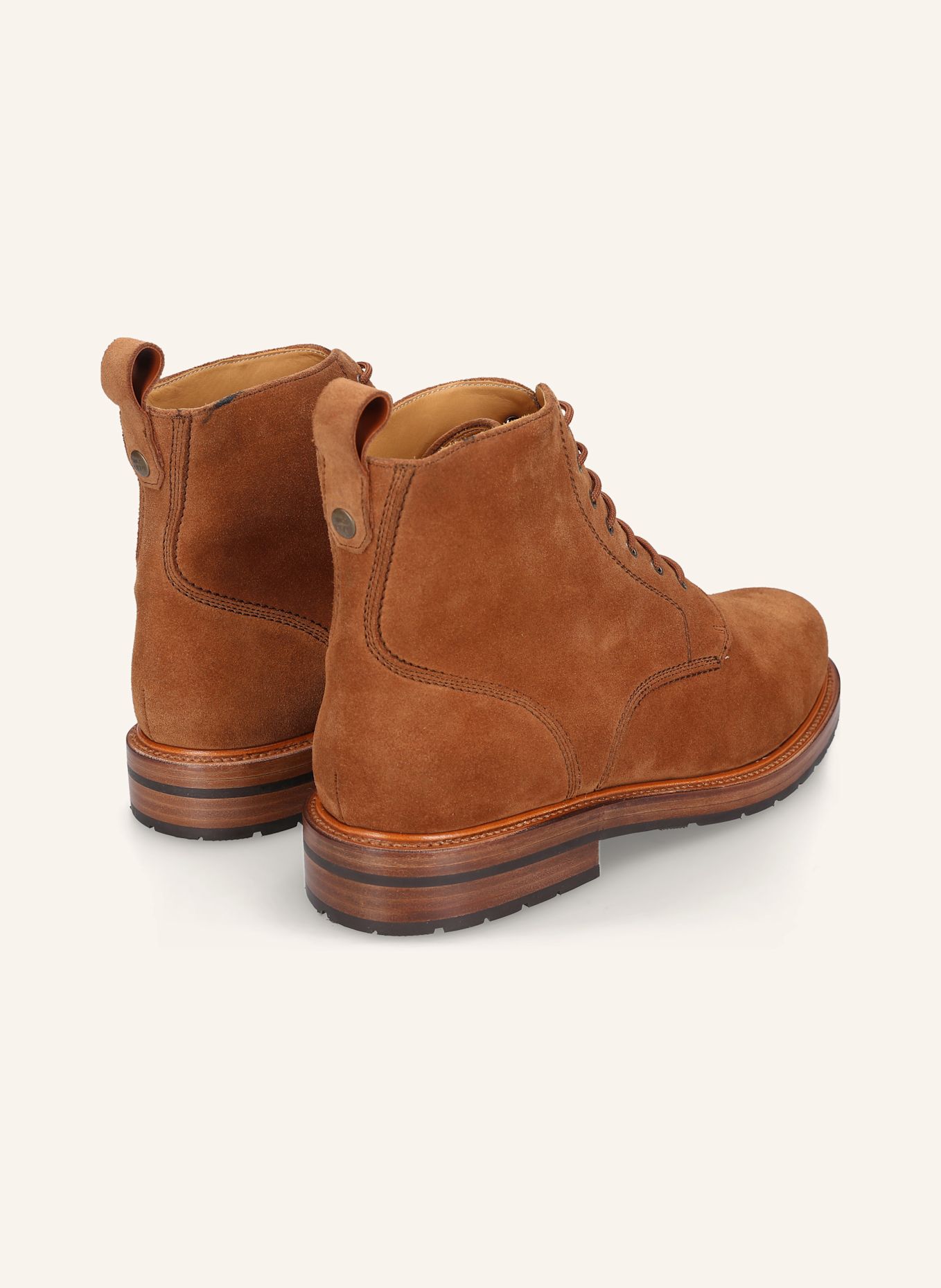 HEINRICH DINKELACKER Lace-up boots BUDA DERBY BOOT V: BROWN