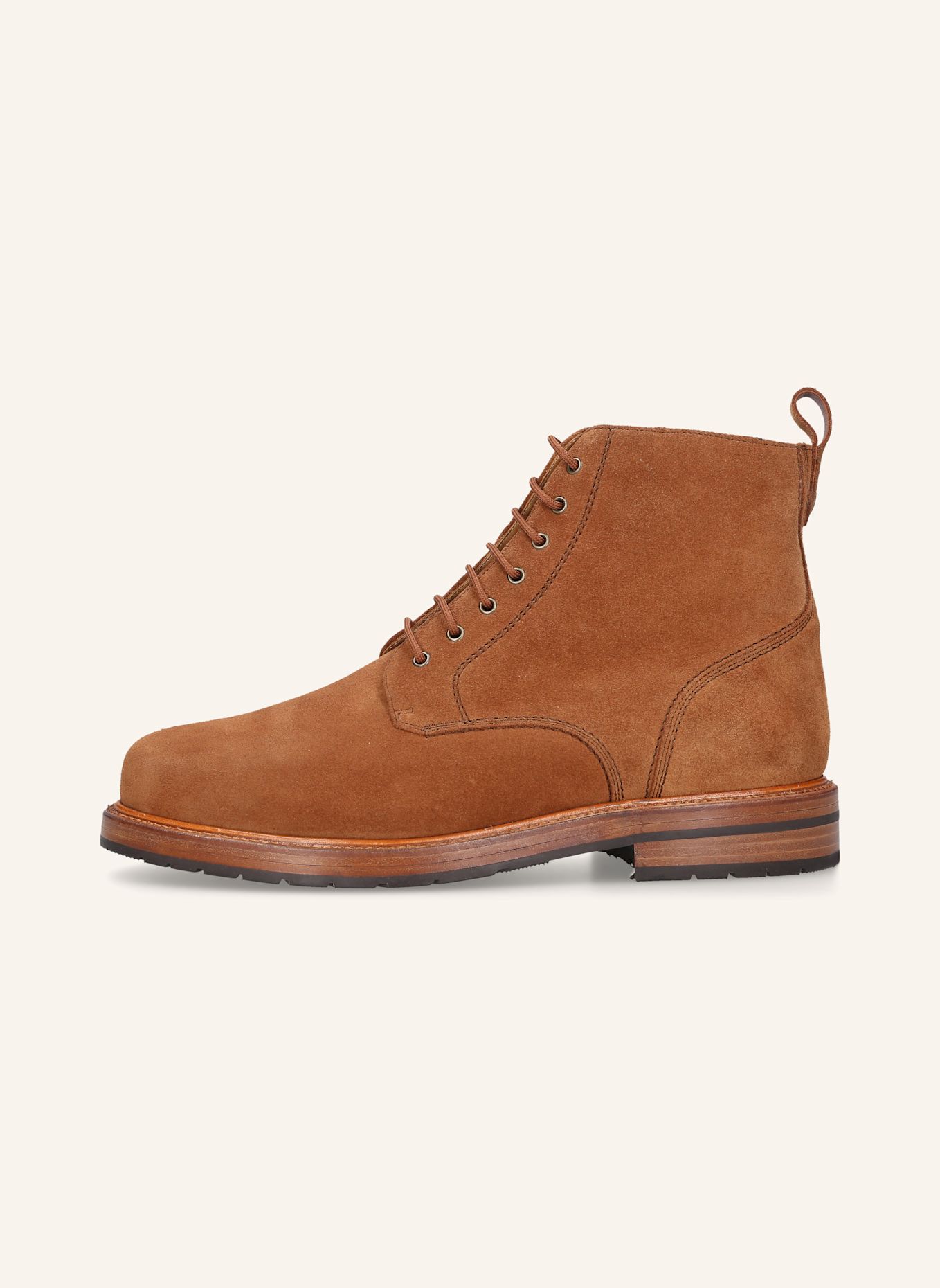 HEINRICH DINKELACKER Lace-up boots BUDA DERBY BOOT V: BROWN