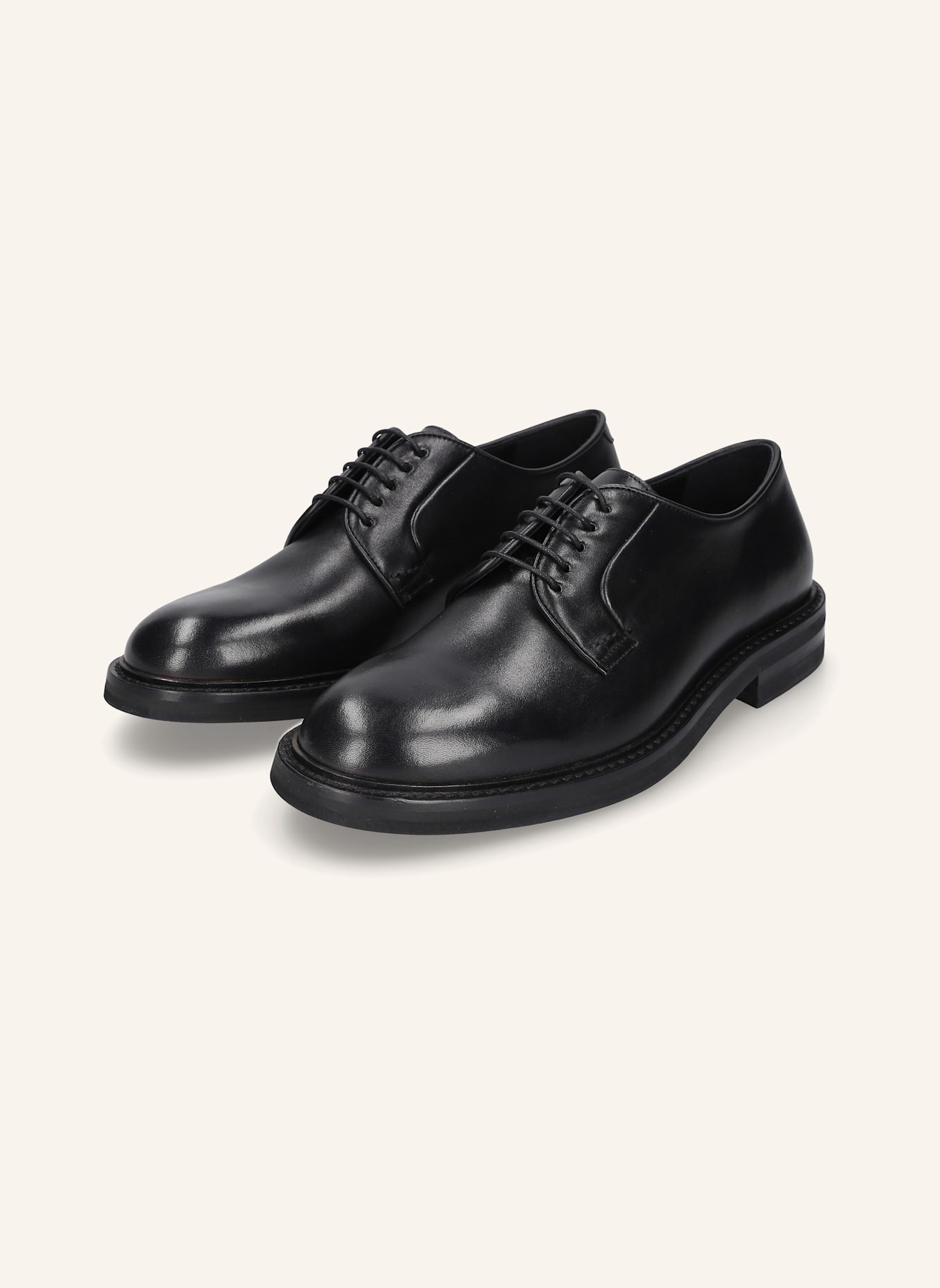 HEINRICH DINKELACKER Schnürer FLORENZ DERBY PLAIN BC: SCHWARZ
