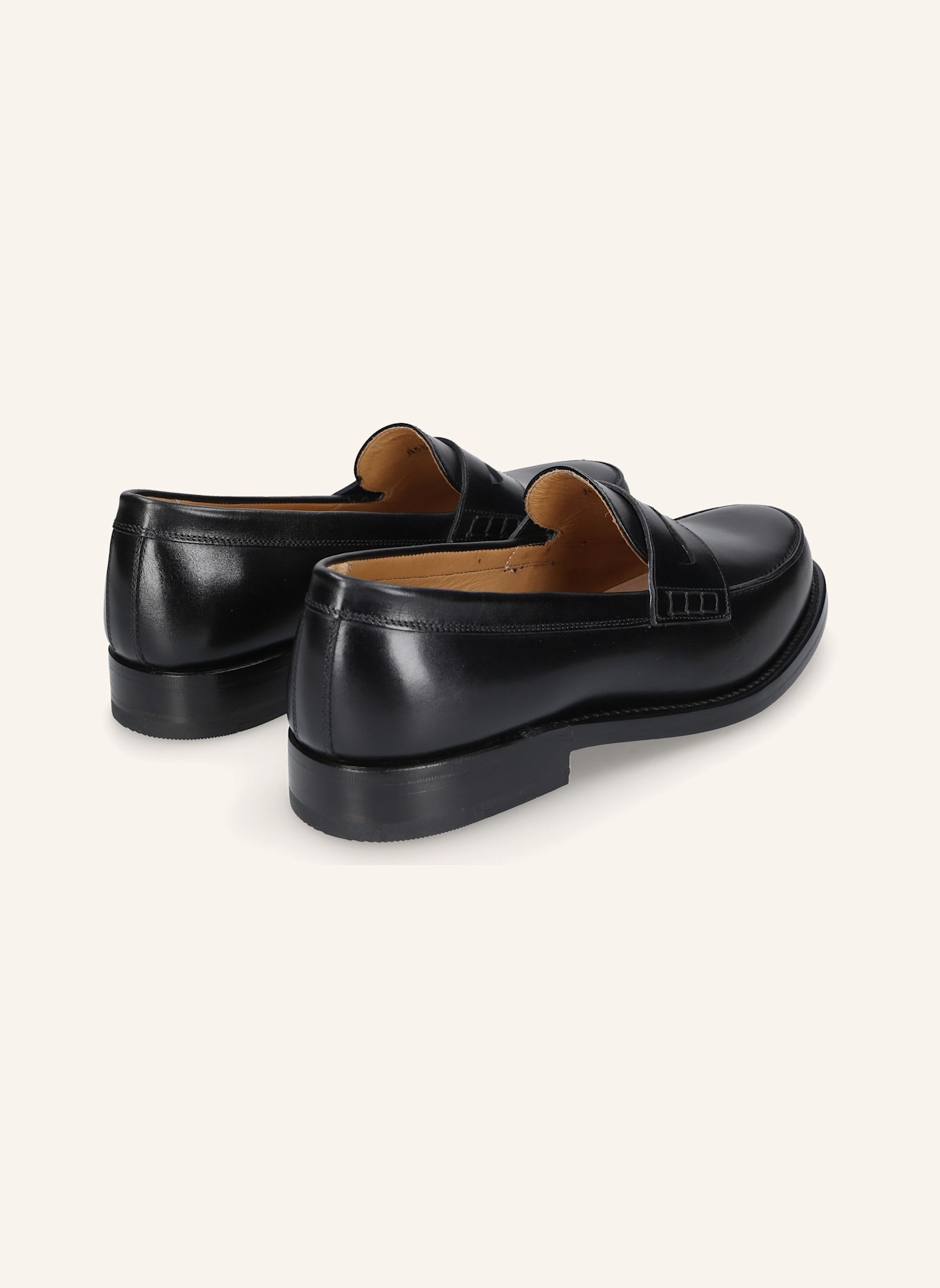 HEINRICH DINKELACKER Loafers JANOSH K PLAIN AC: ZWART