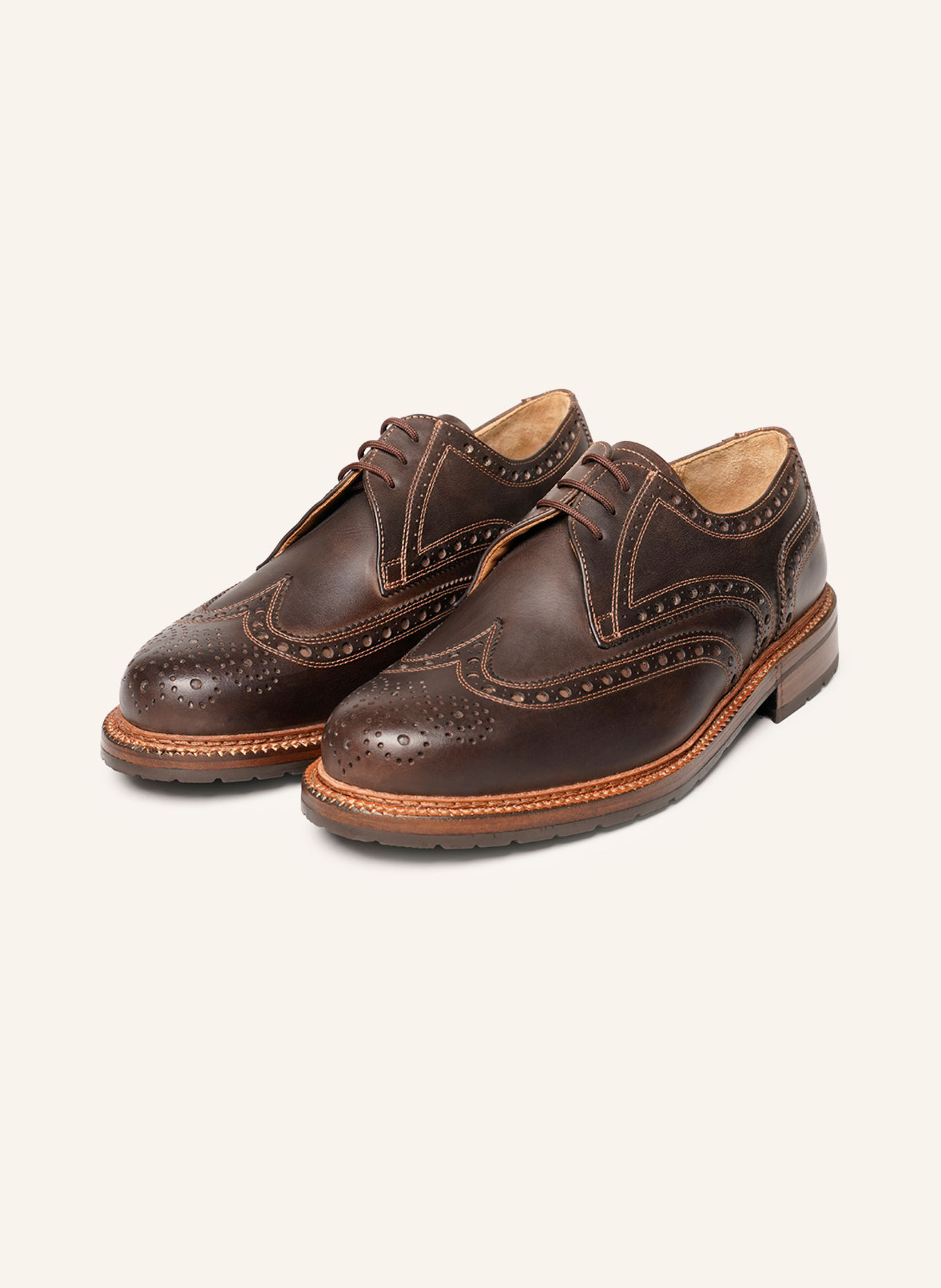 HEINRICH DINKELACKER Veterschoen JANOSH K FULL-BROGUE H: BRUIN