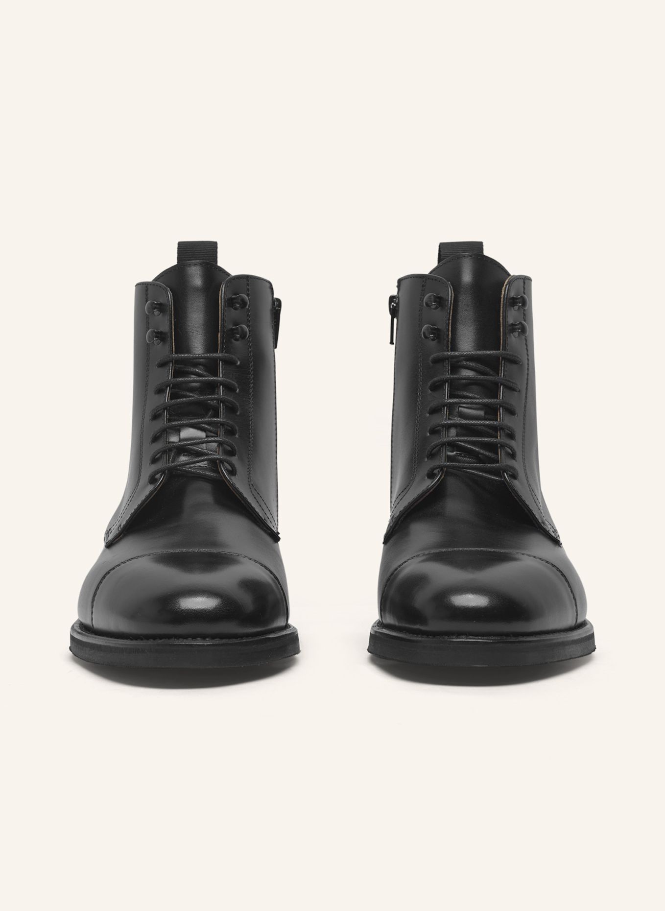 Henry Stevens Schnürboots WINSTON CDB2: SCHWARZ