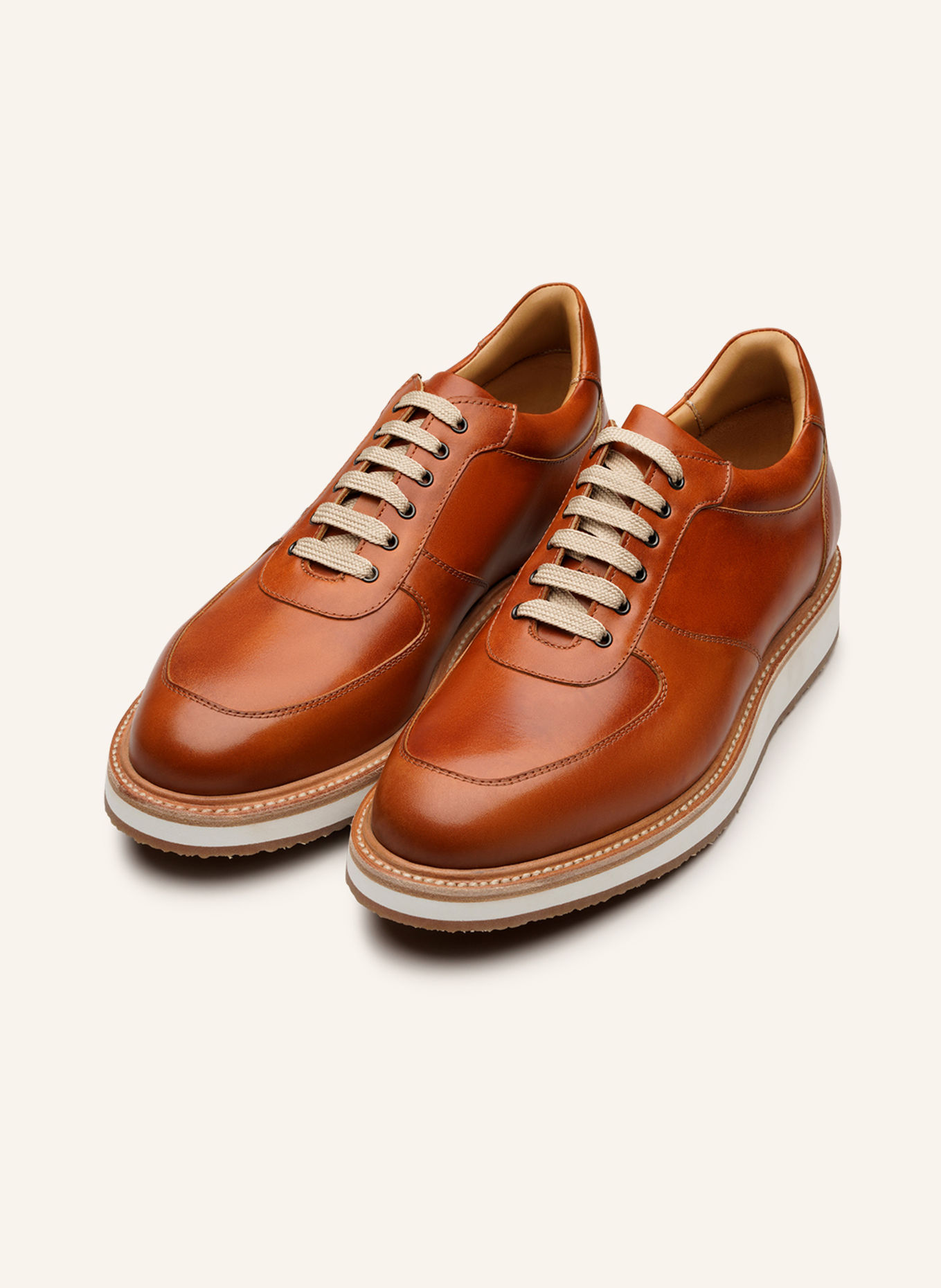 HEINRICH DINKELACKER Sneakers LONDON Sneakers TC: COGNAC