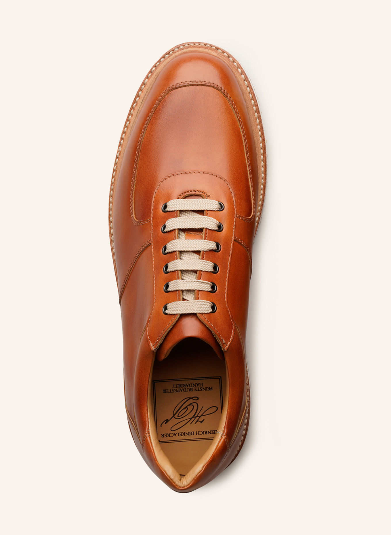 HEINRICH DINKELACKER Sneakers LONDON Sneakers TC: COGNAC