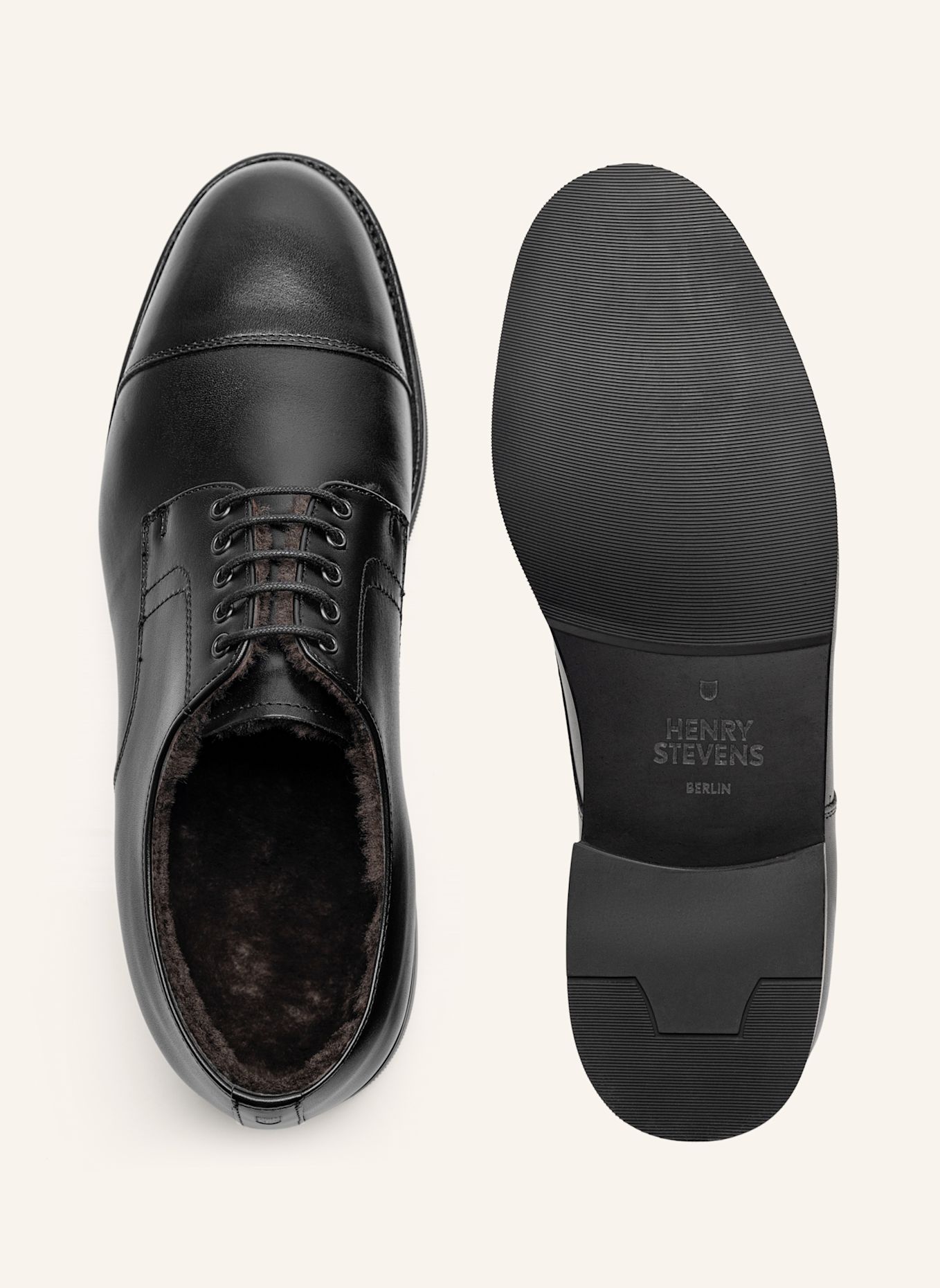 Henry Stevens Veterschoenen WINSTON CD3: ZWART