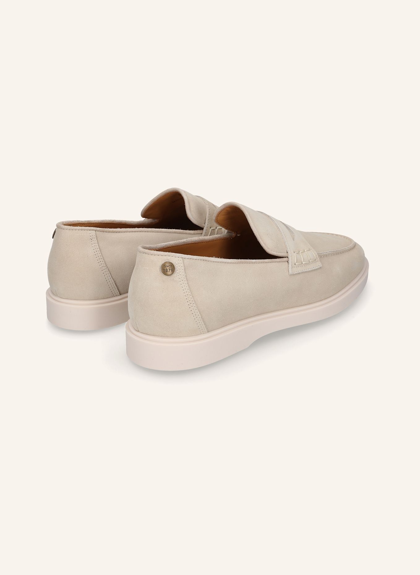 HEINRICH DINKELACKER Loafer GENUA Pennyloafer V: BEIGE