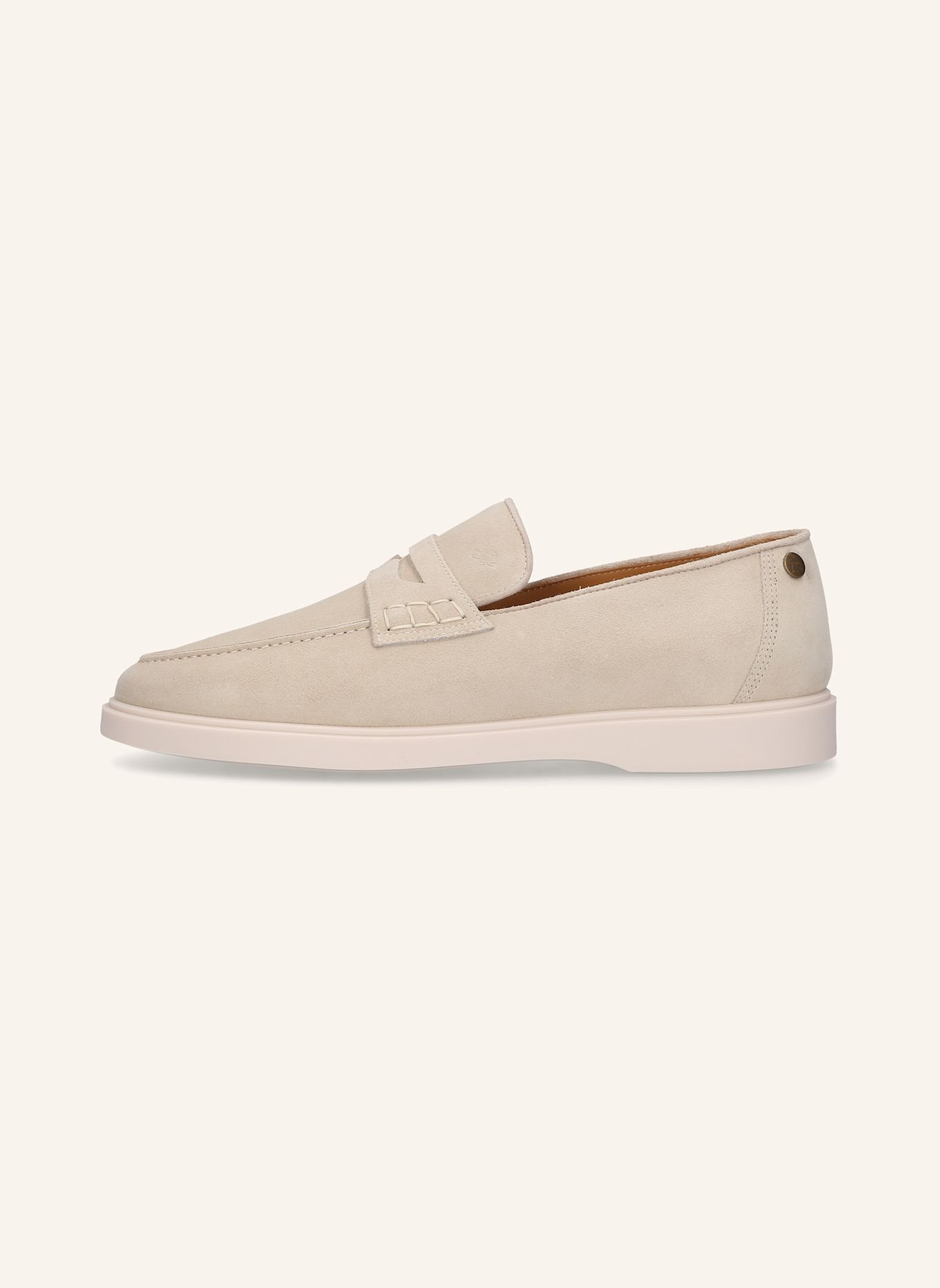 HEINRICH DINKELACKER Loafer GENUA Pennyloafer V: BEIGE