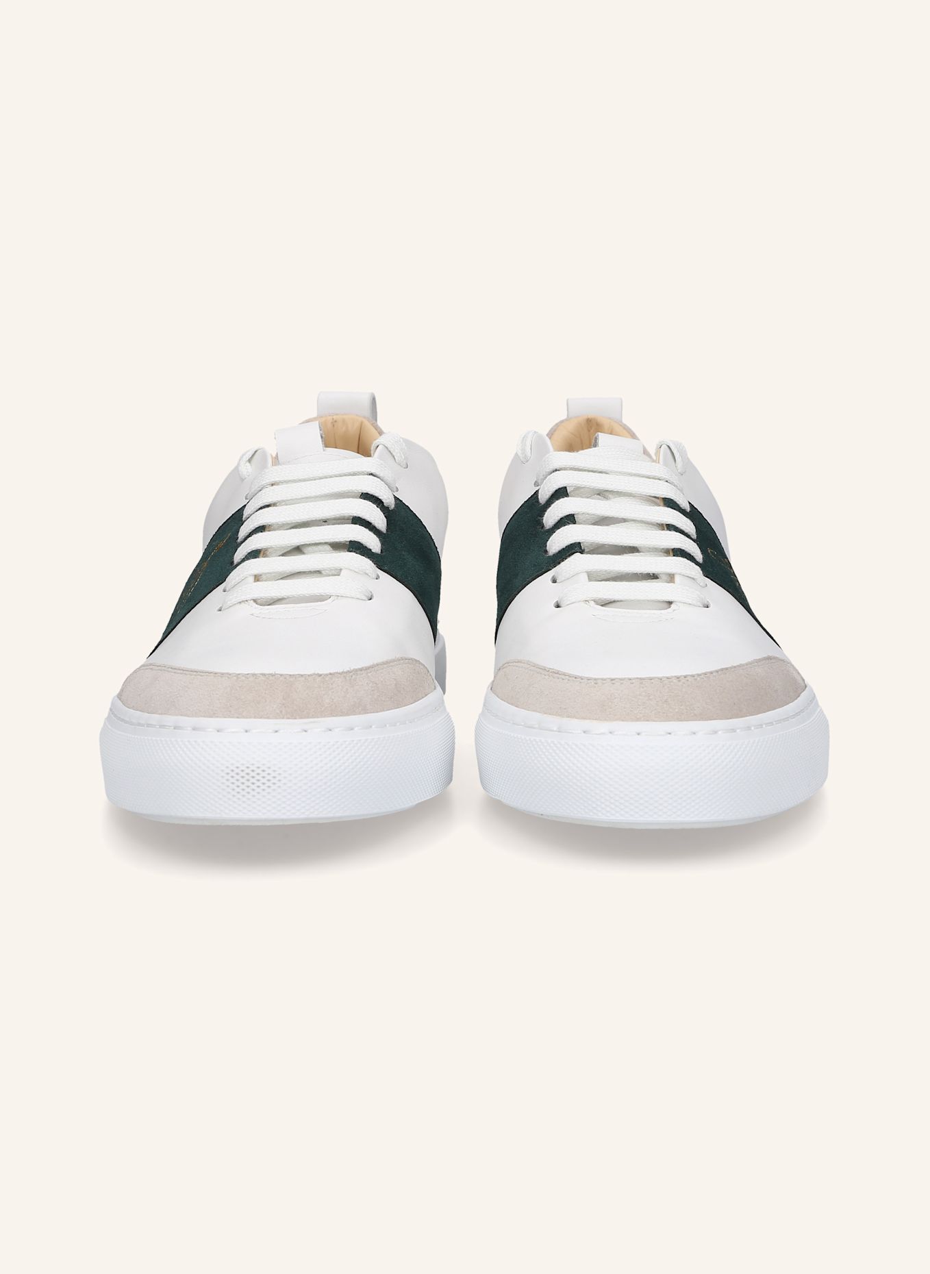 HEINRICH DINKELACKER Sneakers TURIN TENNIS SNEAKER NP: WIT / PETROL