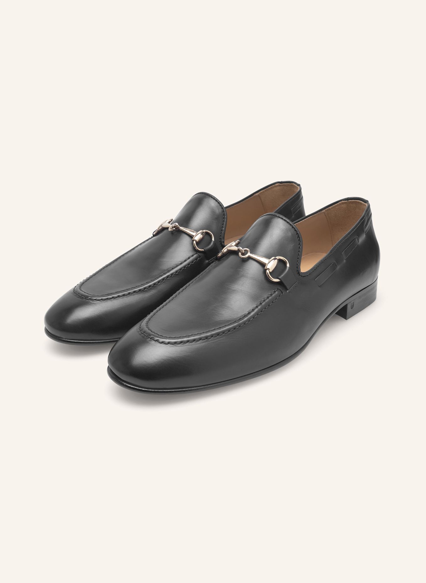 Henry Stevens Loafers MAXWELL HL: ZWART