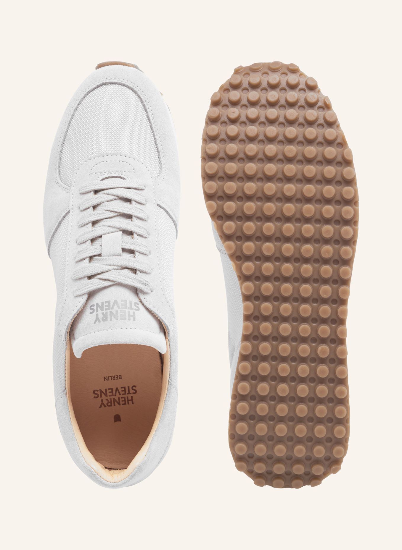 Henry Stevens Sneakers TRAVIS R2: GRIJS