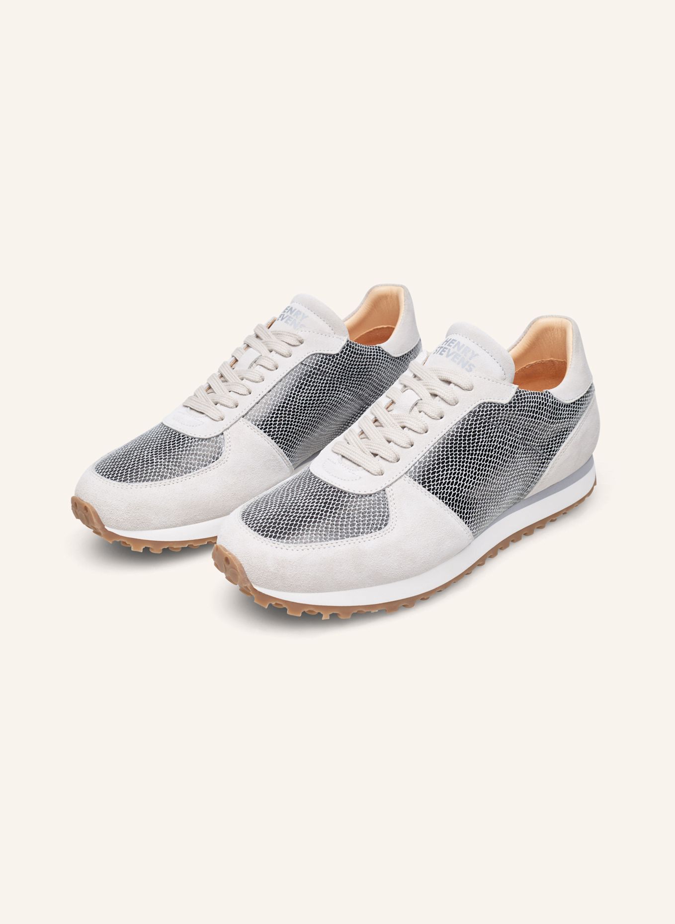 Henry Stevens Sneakers TRAVIS R2: GRIJS